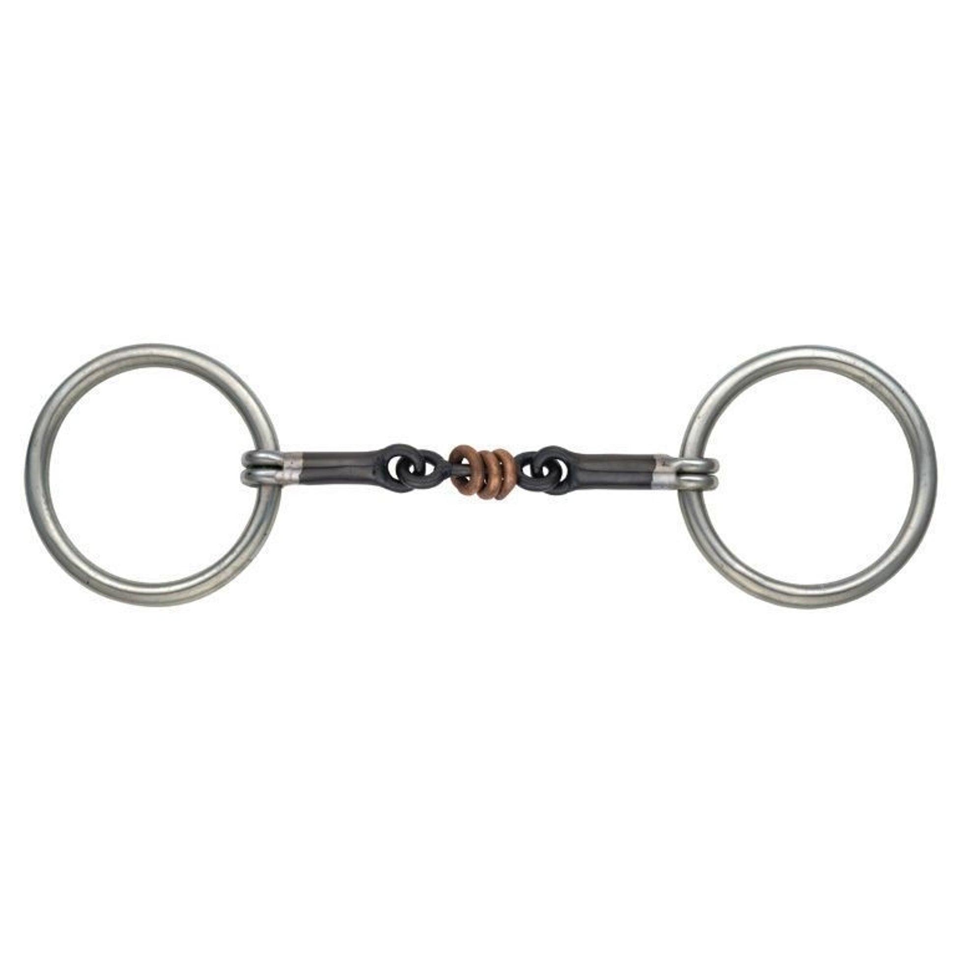 Shires Sweet Iron Copper Roller Snaffle