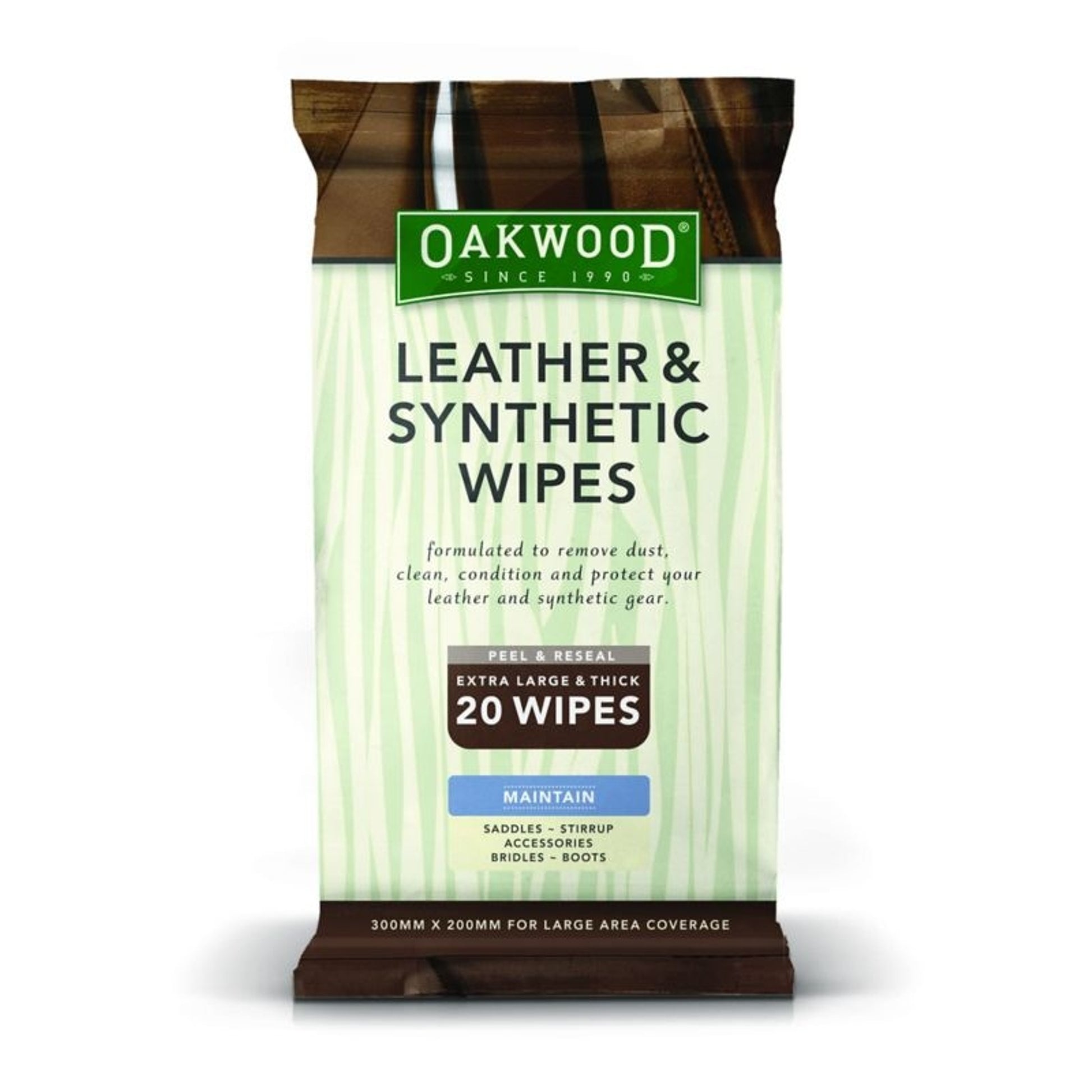 Nunn Finer Oakwood Leather /Synthetic Wipes 16.6oz