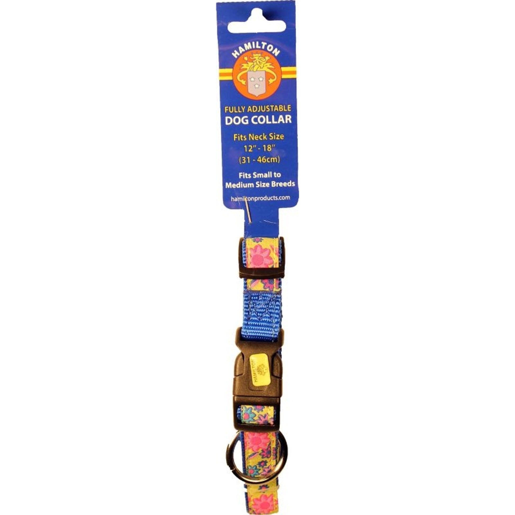 Ribbon Overlay Adjustable Dog Collar 5/8x12-18 Grn
