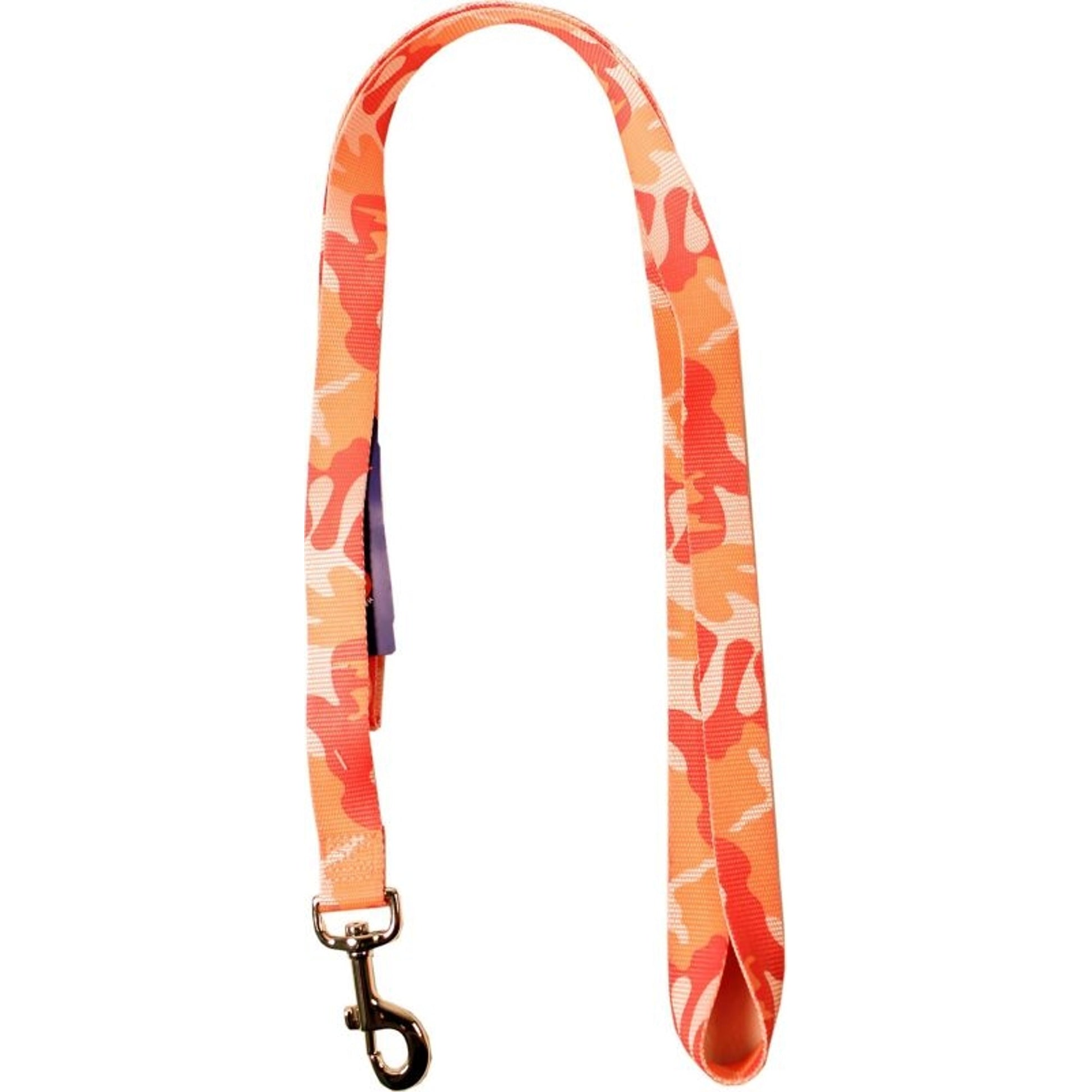 Ribbon Overlay Single Thick Dog Lead 6ft Camo