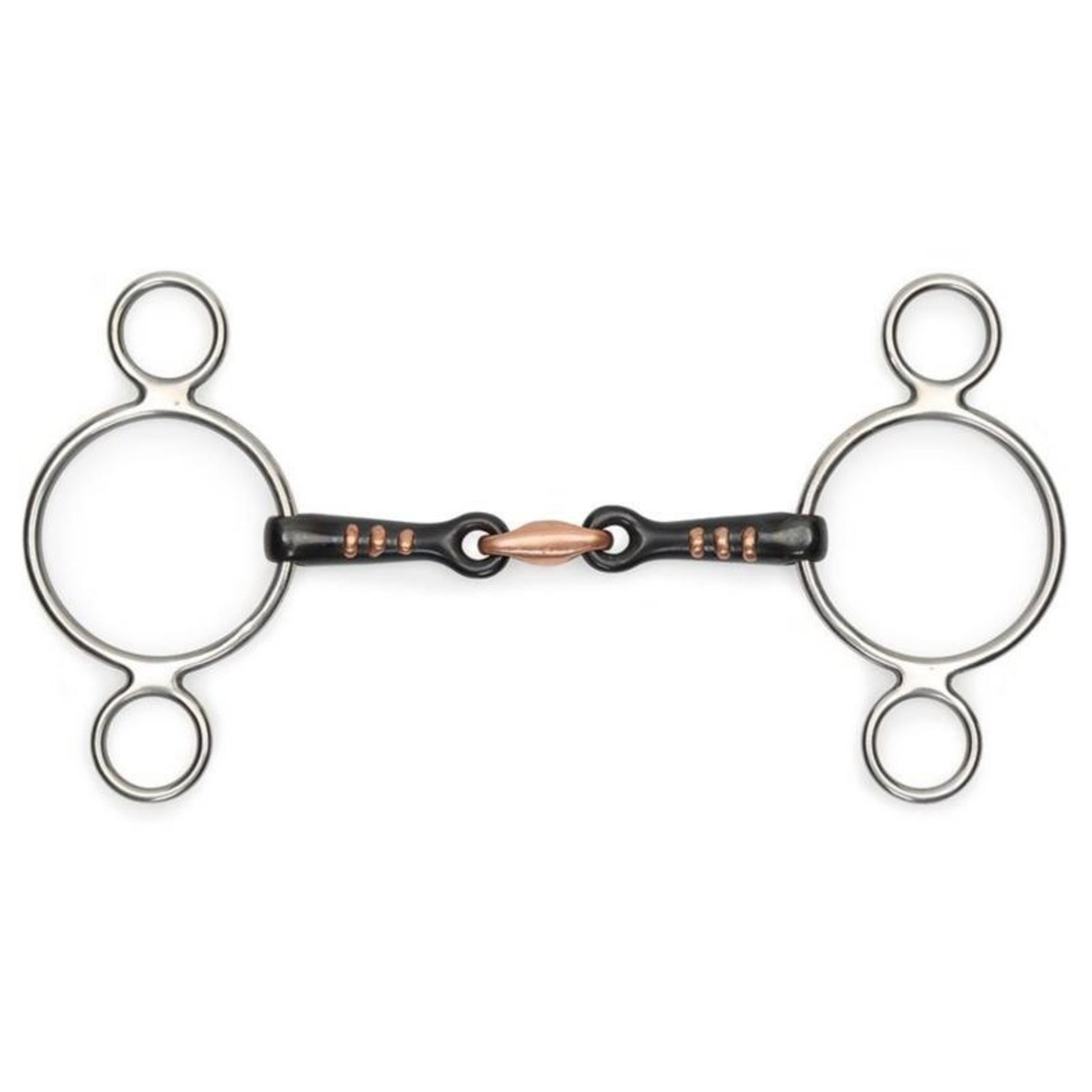 Shires Two Ring Sweet Iron Gag Bit