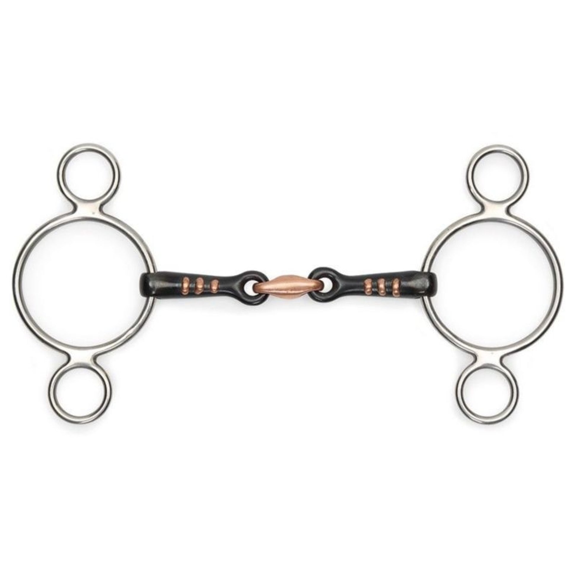 Shires Two Ring Sweet Iron Gag Bit