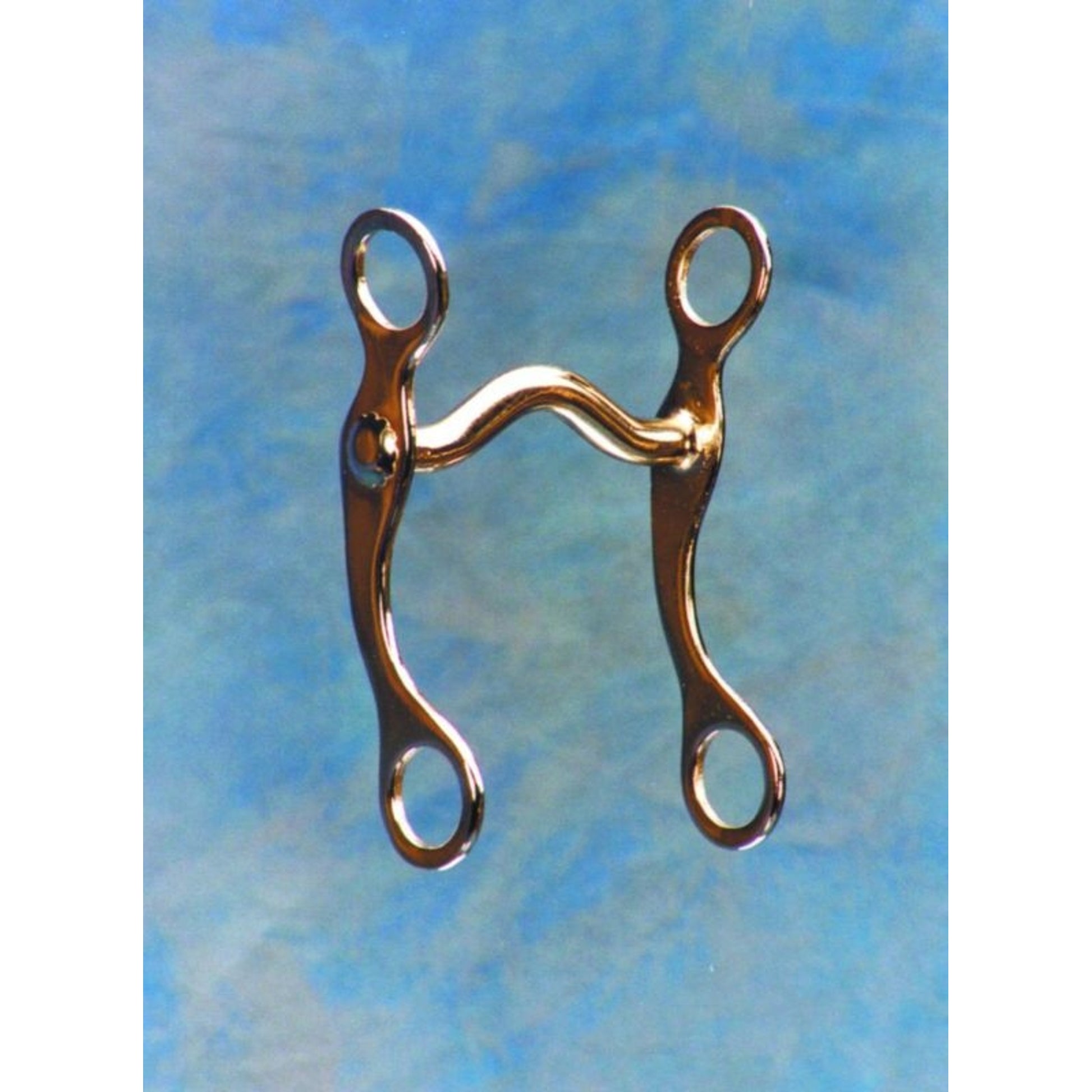 Colorado Saddlery Plated Pony Curb Bit 4 Brn