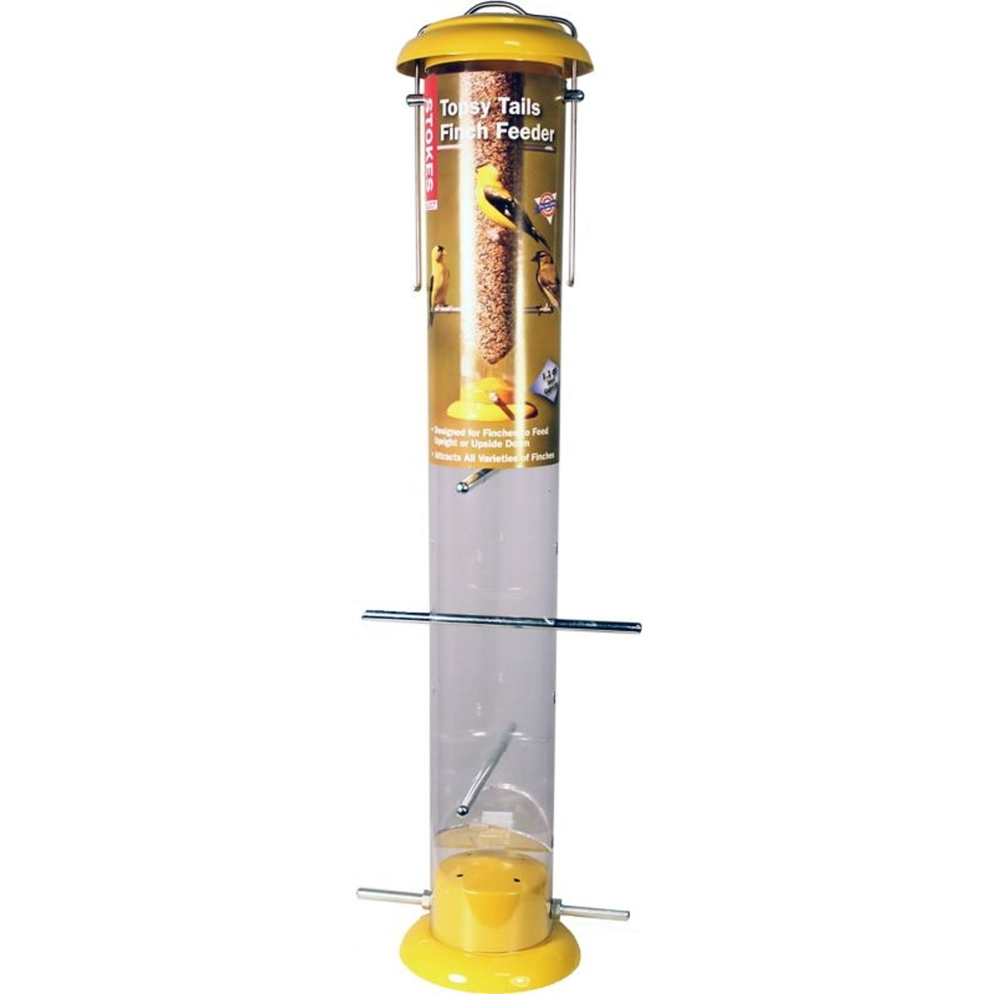 Stokes Topsy Turvy Finch Feeder Yellow