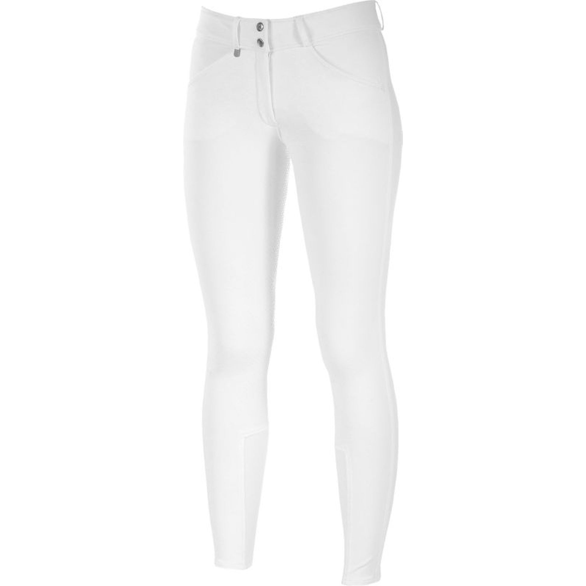 Horze Grand Prix Girls Full Seat Breeches M Wht
