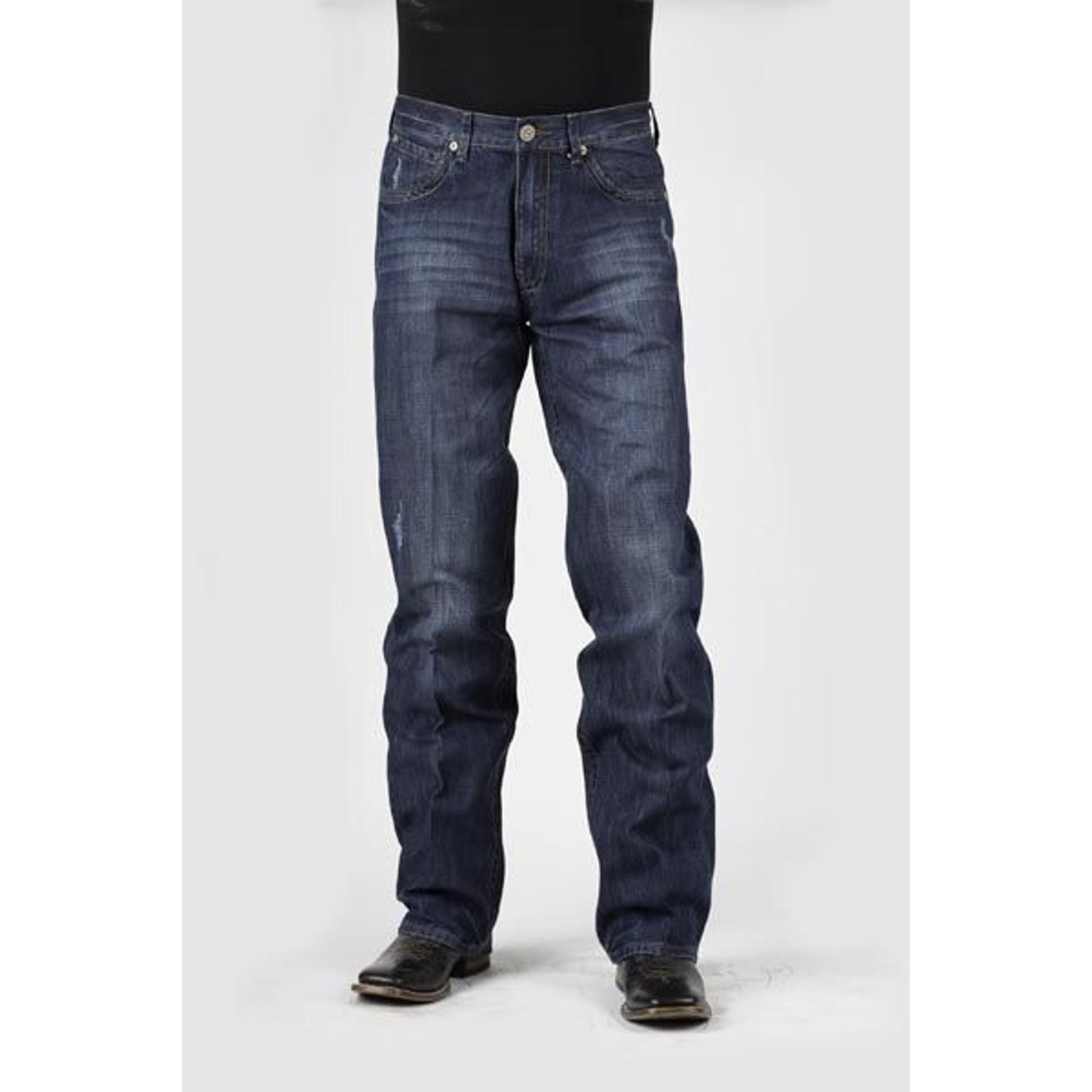 Stetson Mens 1312 5 Deco Stitch With V Jeans