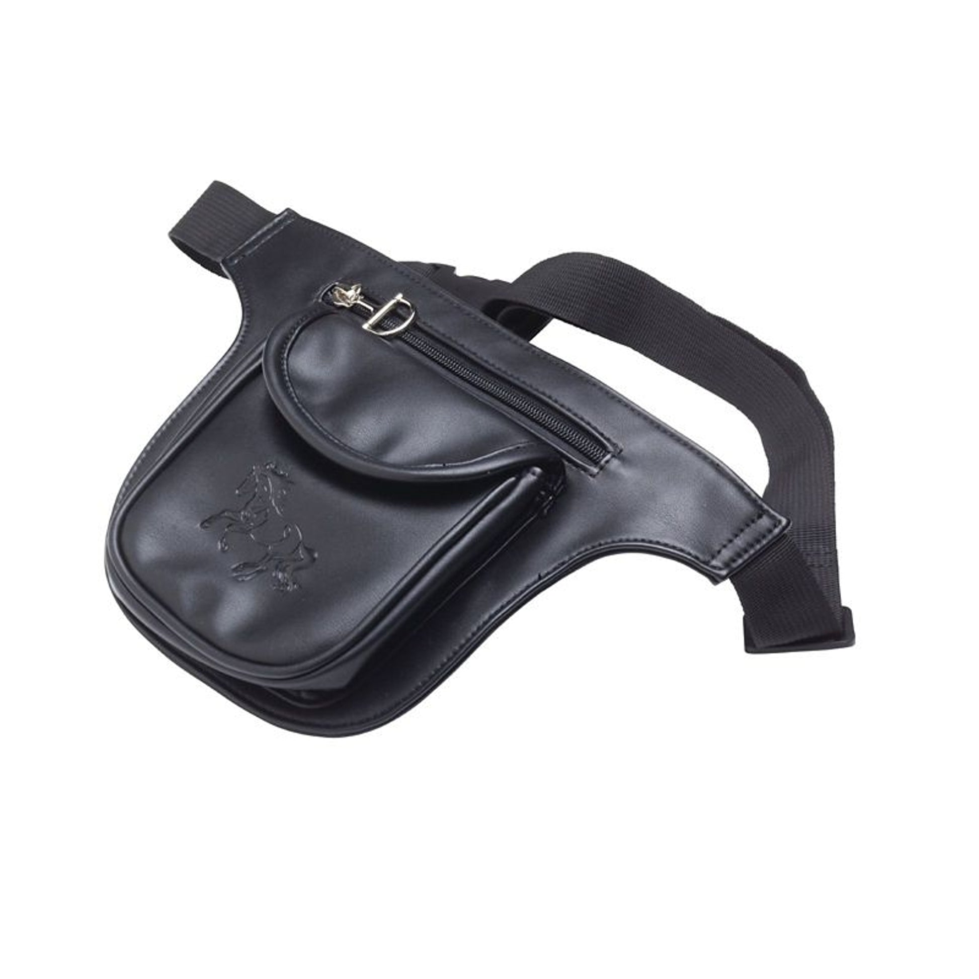 Kelley Two Pocket Fanny Pack -BlackBk/Wh
