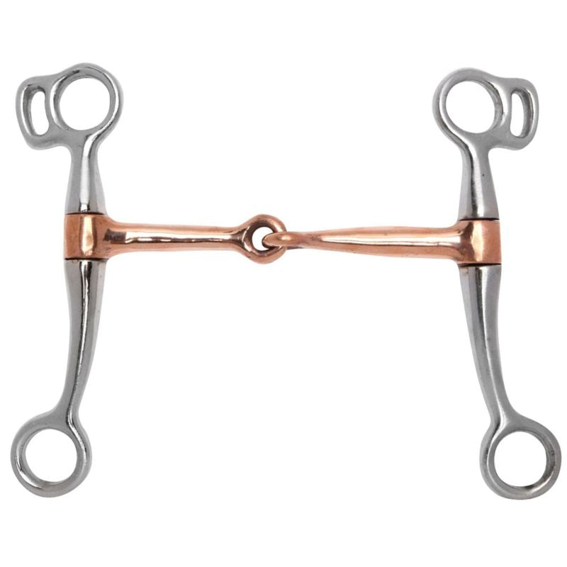 StainlessSteel Tom Thumb Copper Mouth SnaffleBit 5
