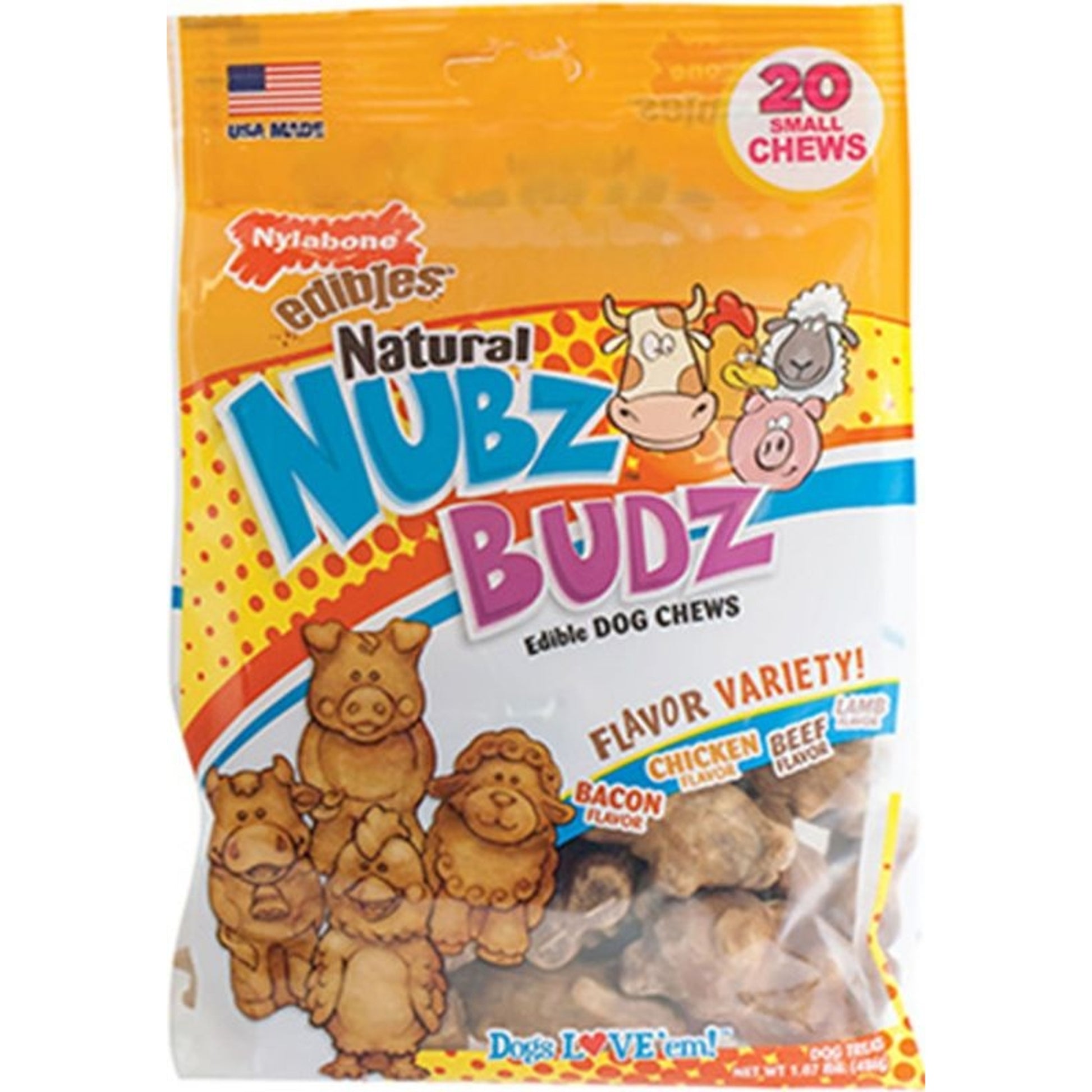 Nubz Budz Variety Small/12 Pack Bacbfcknlamb