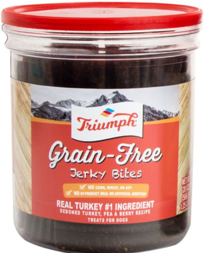 Triumph Grain Free Jerky Bites 20oz Lamb