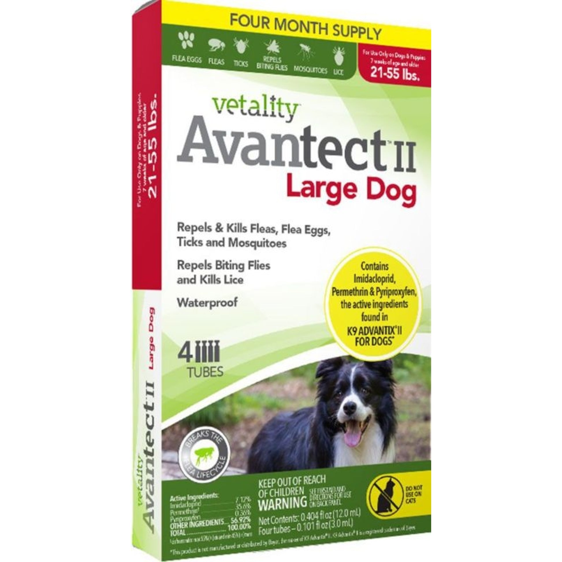 Vetality Avantect Ii For Dogs SM 4-10lb