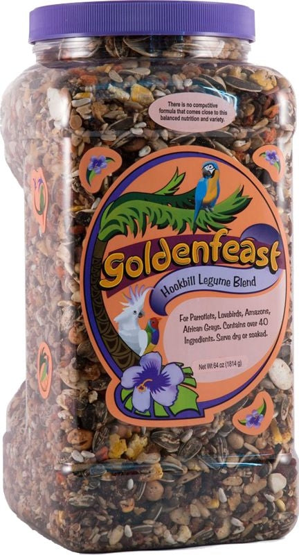 Goldenfeast Hookbill Legume 64oz