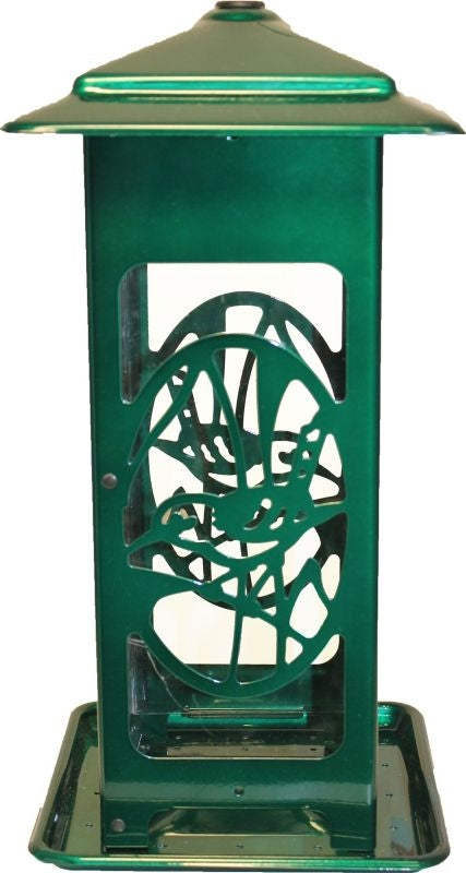 Homestead Songbird Seed Feeder 5 lb Green