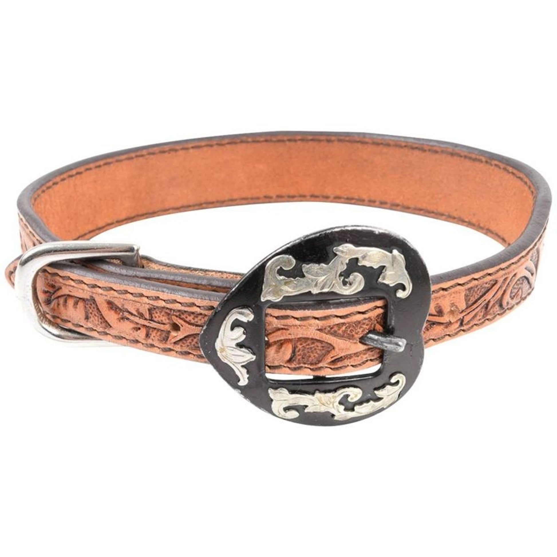 Cashel Dog Collar - Floral Rose LG 21 Floral Rose