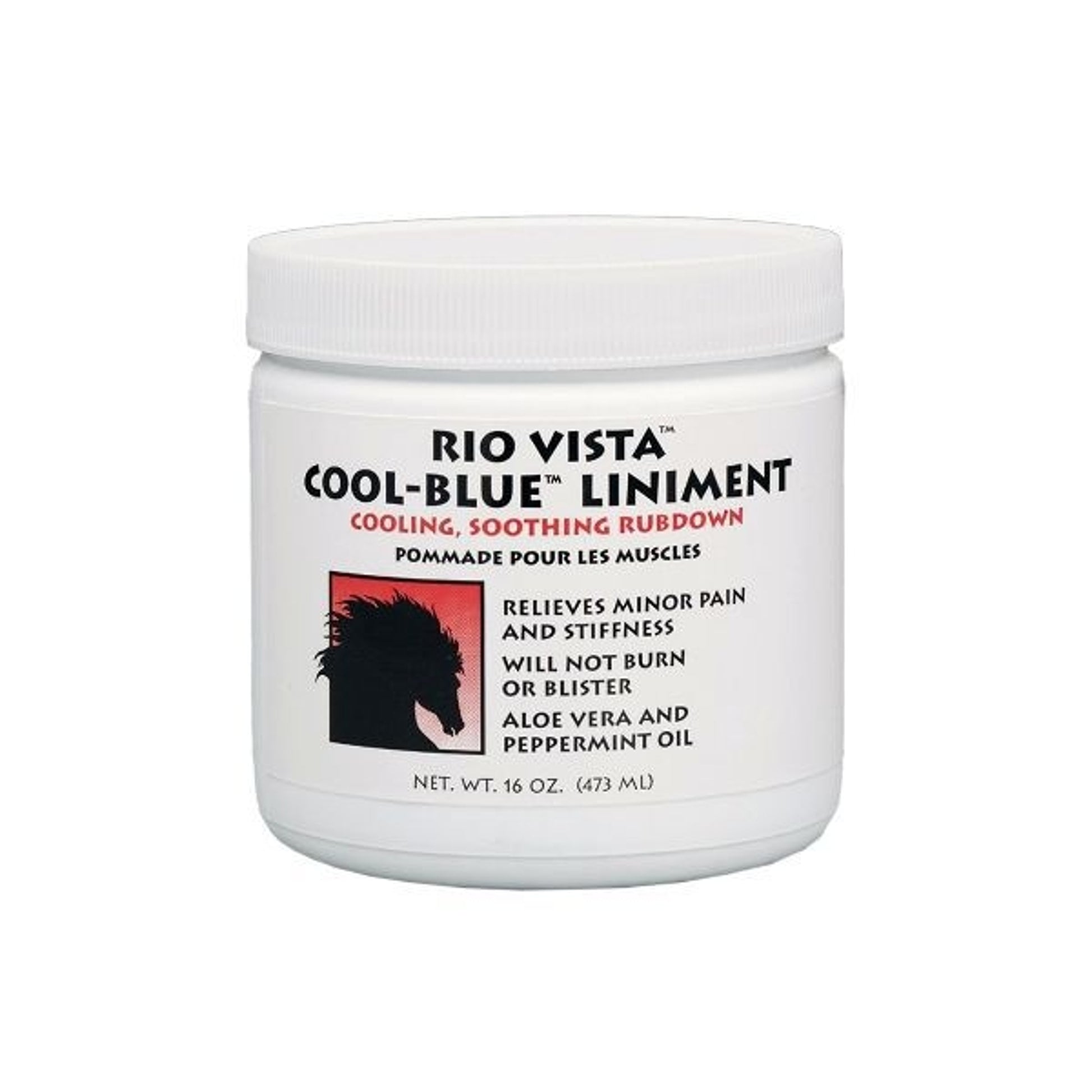 Rio Vista Horse Coolblue Linimnet 16Oz