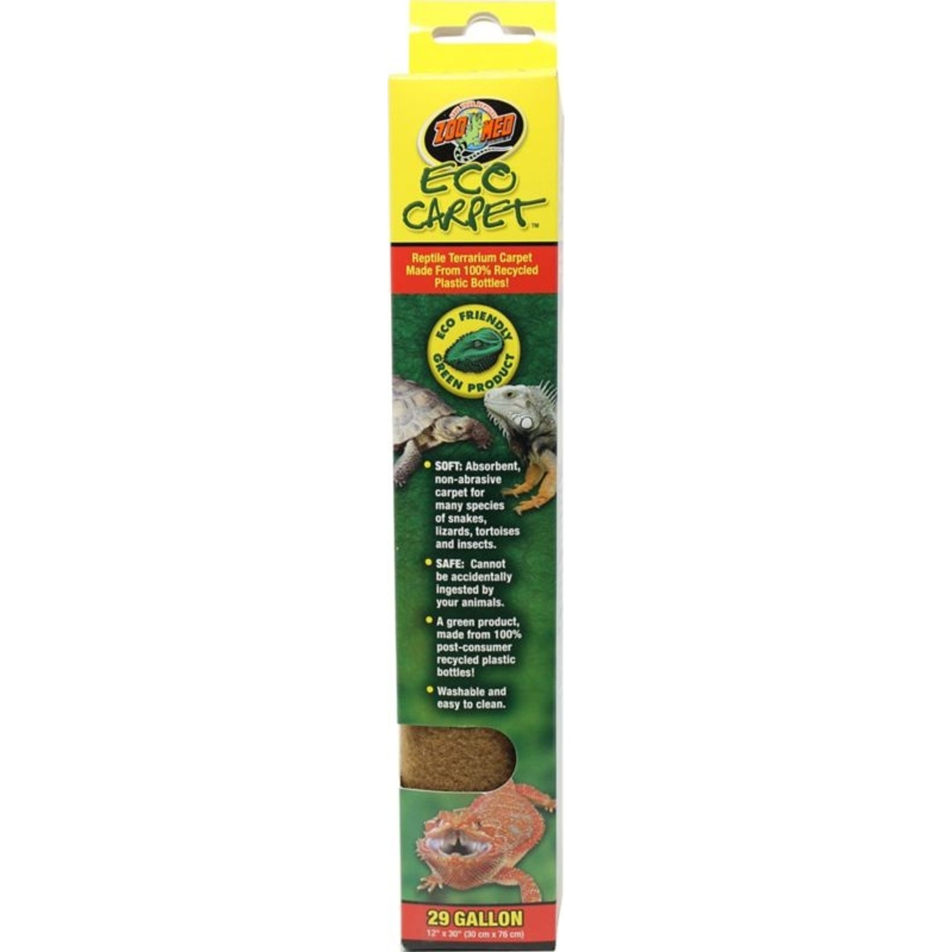 Eco Carpet Reptile Terrarium Liner 10 GAL Tan