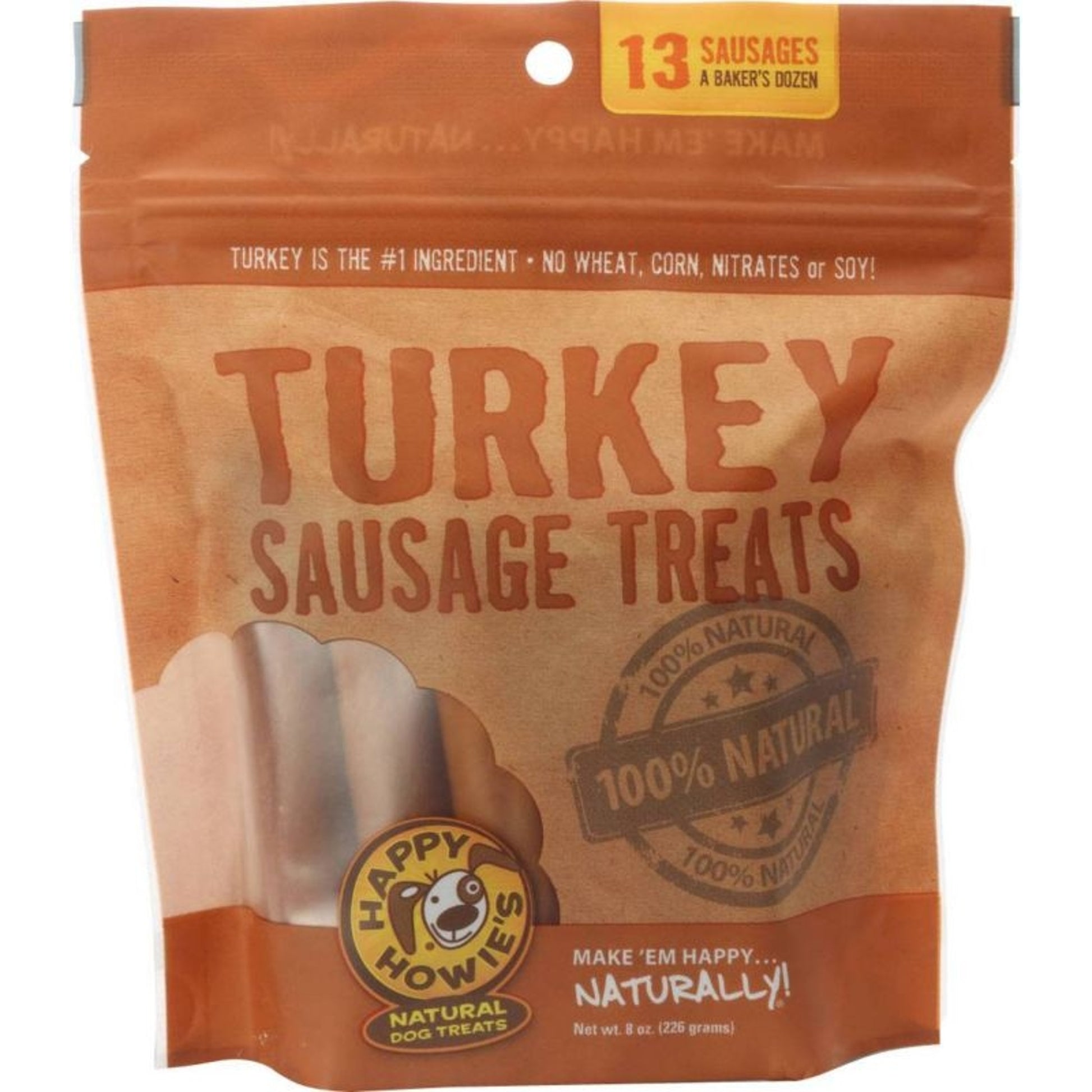 Happy Howies Sausage Bakers Dozen 13pk/4in Turkey