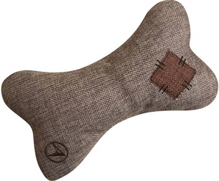 Snugz Crinkle Bone 8in Gray