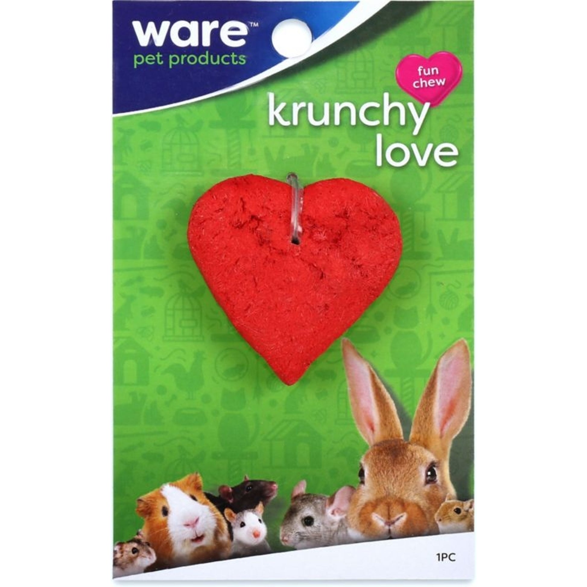 Critter Ware Krunchy Love Red