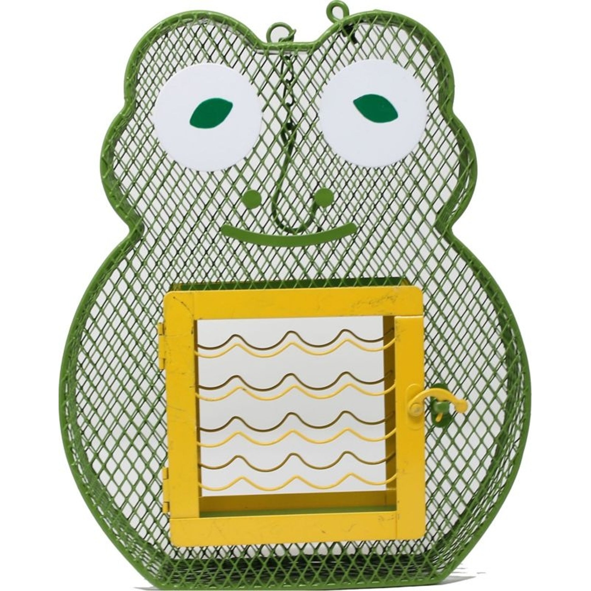 Frog Suet And Seed Feeder Green