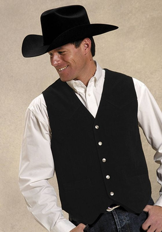 Roper Menfts Suede Vest