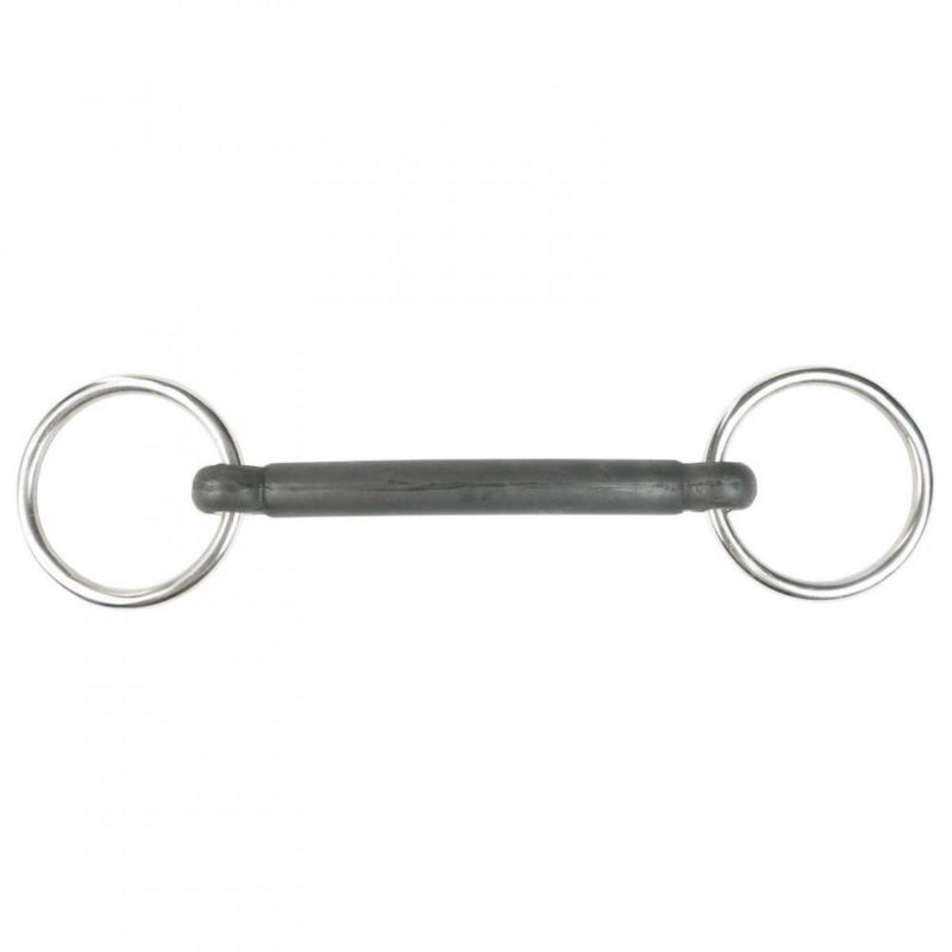 Horze MullenMouth Loose Ring Rubber Bit 4 Black