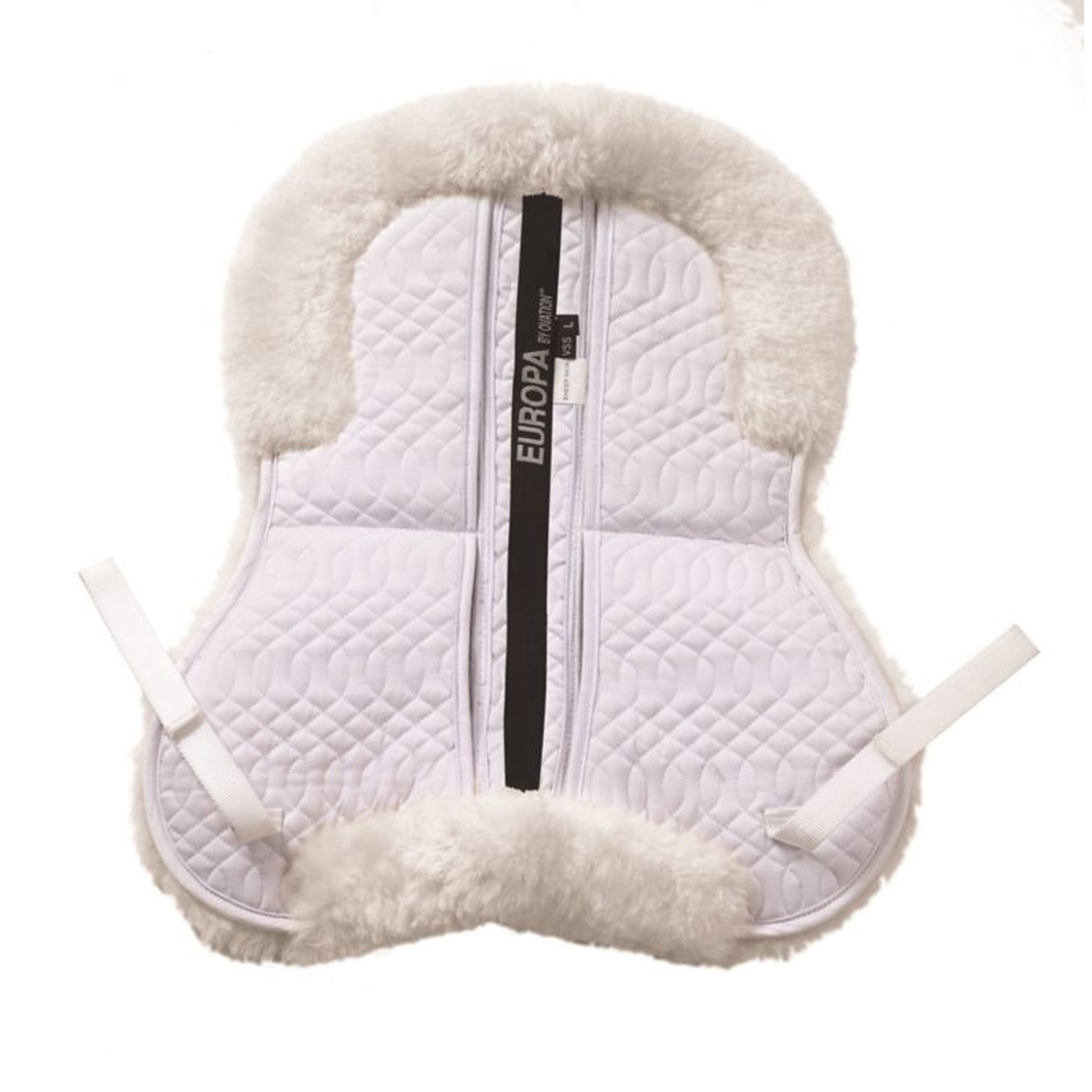 Ovation Europa Half Pad- 4 Shim Small White/White