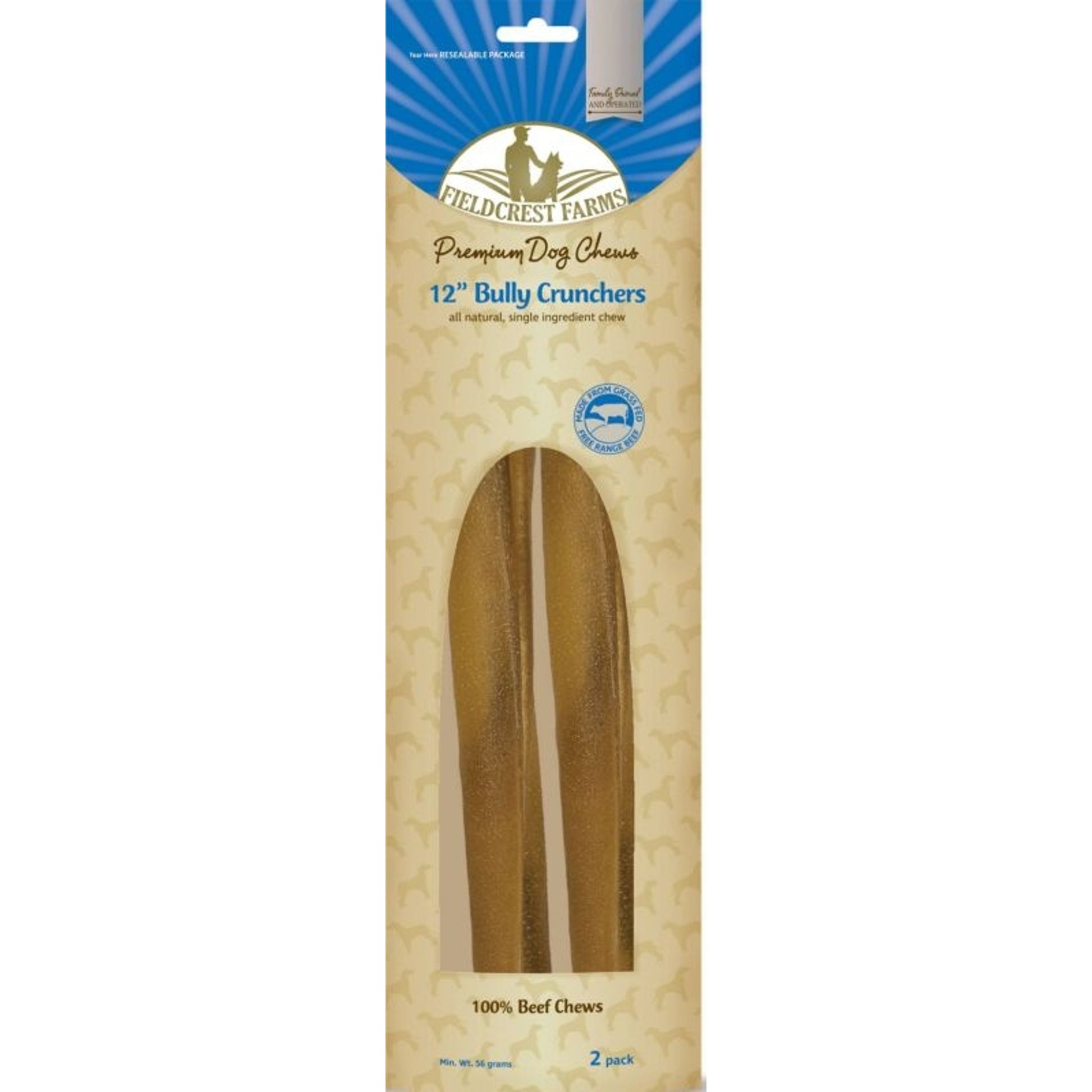 Fieldcrest Farms Bully Crunchers Beef Chews