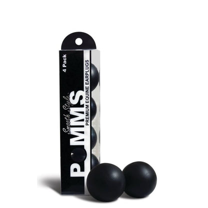 Pomms Premium Smooth Equine Earplugs - Pack of 4 H