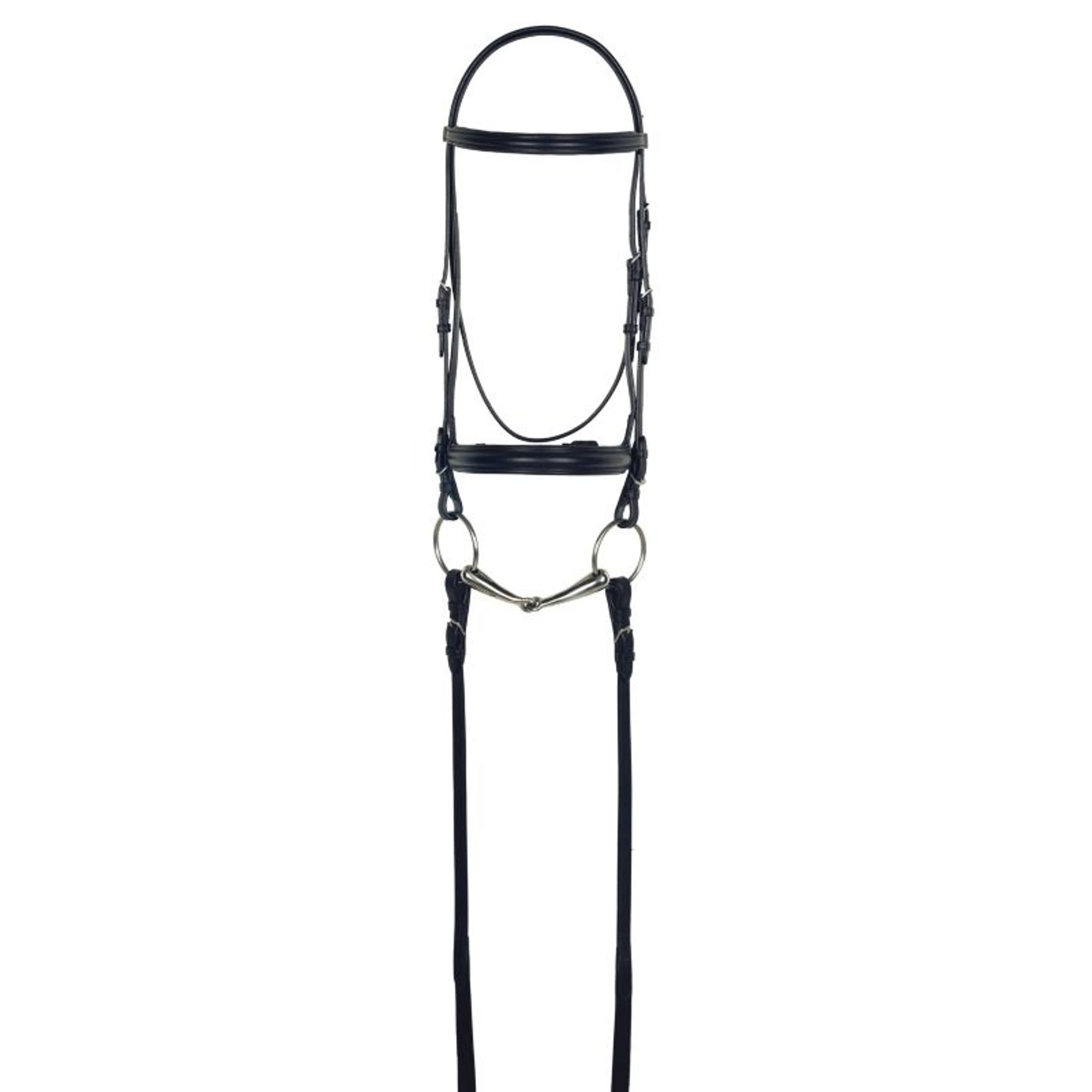 Aramas Plain Raised Padded Dressage Bridle with We