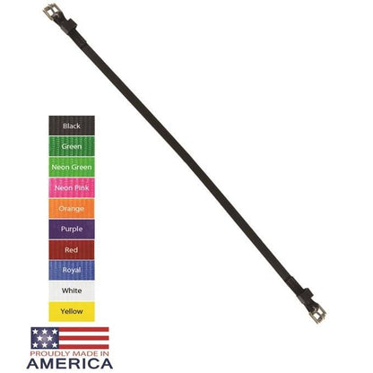 Feather-Weight Synthetic Throat Latch One Size Bla