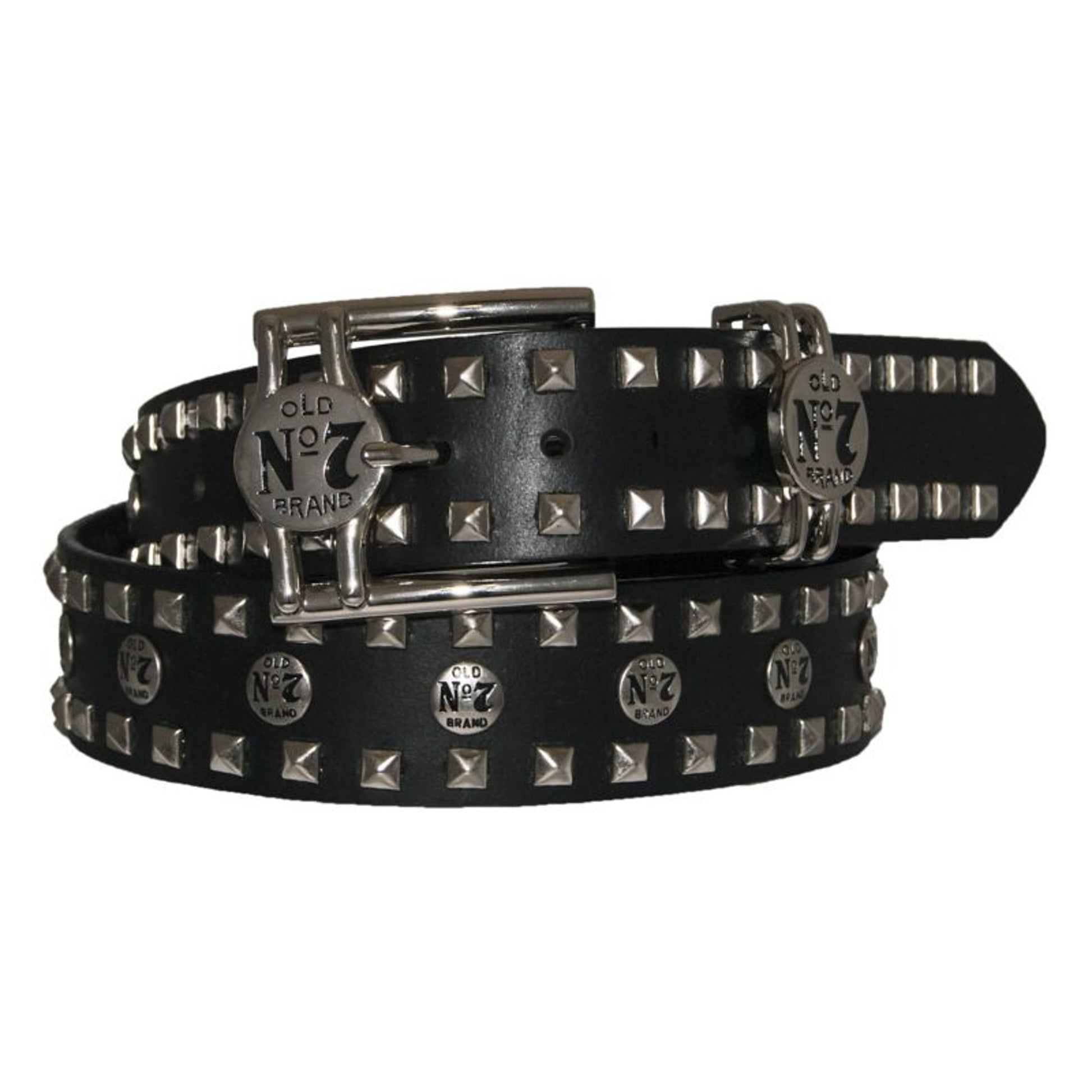 Jack Daniel's Old No.7 Leather Belt with Studs 34