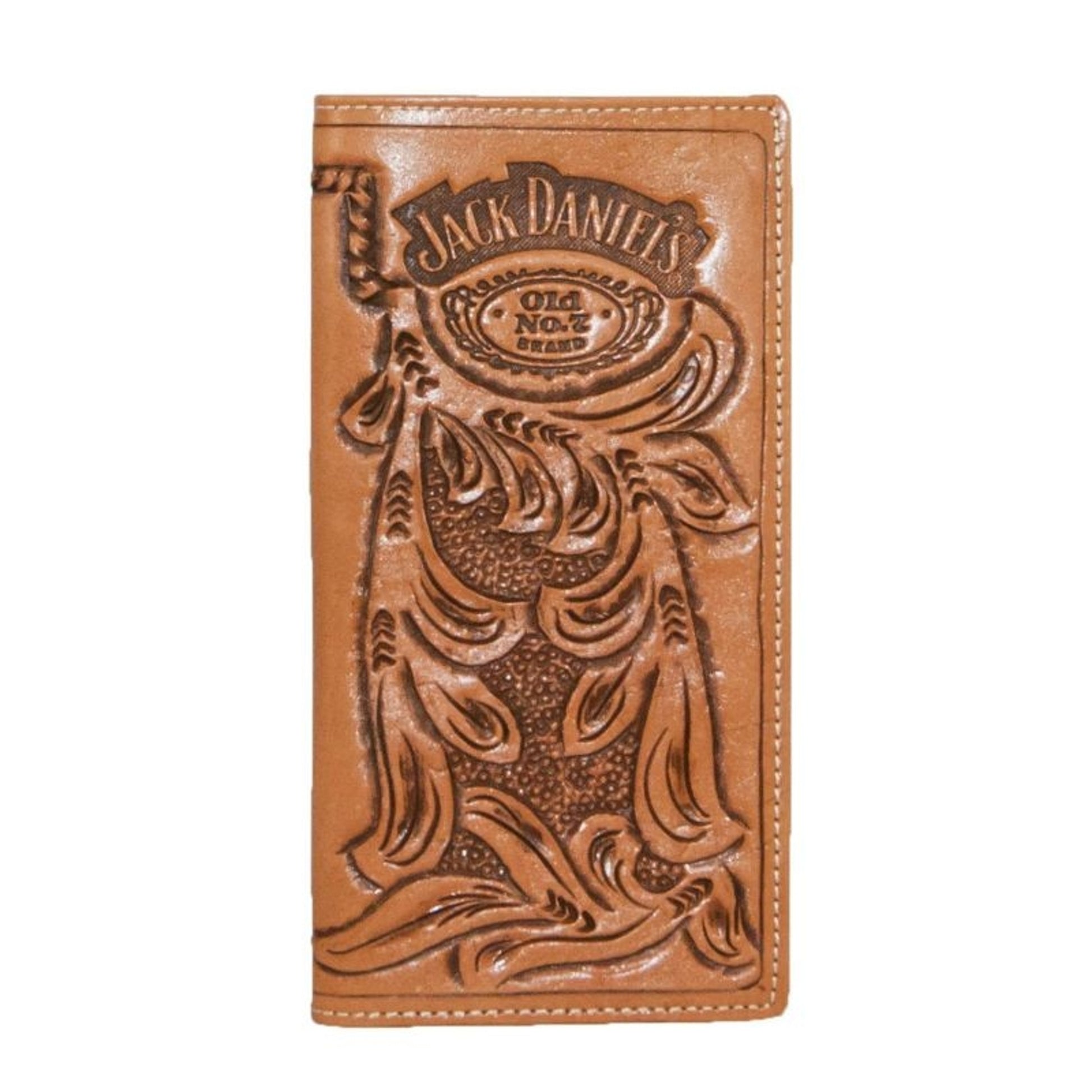 Jack Daniel's Hand-Tooled Leather Wallet