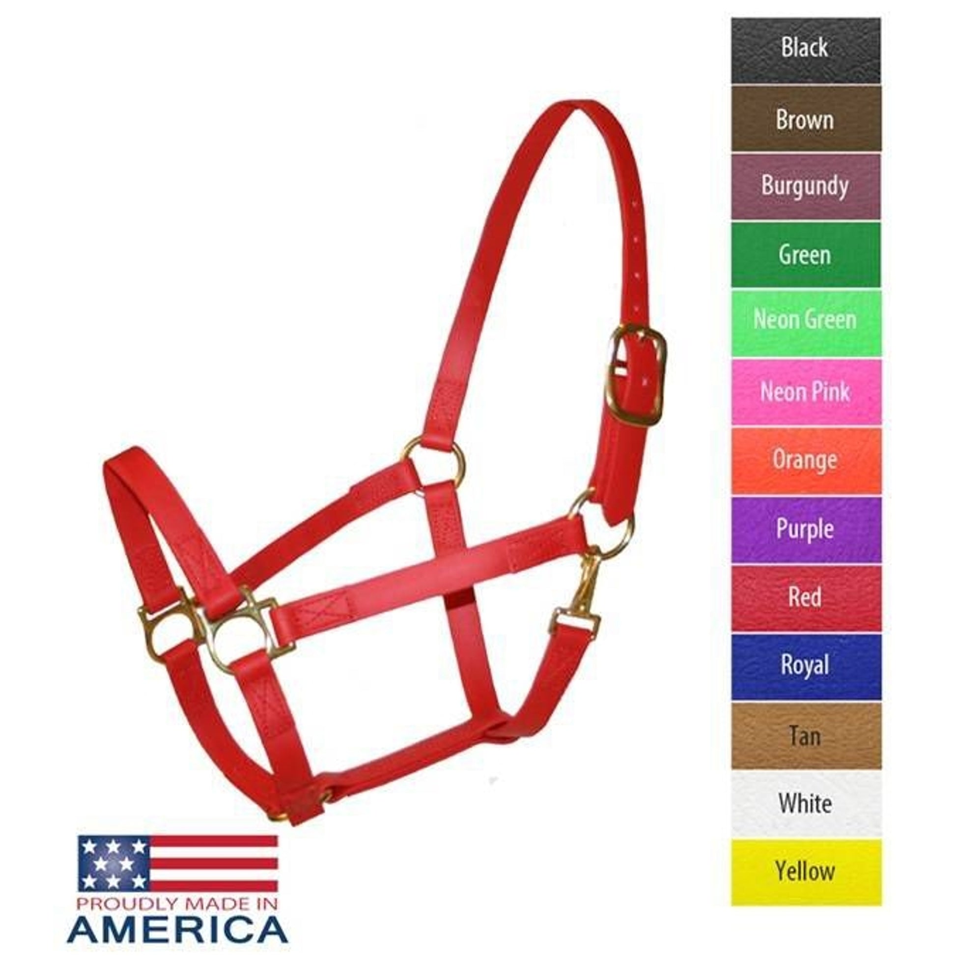 Feather-Weight Beta Track Halter Horse Neon Pink