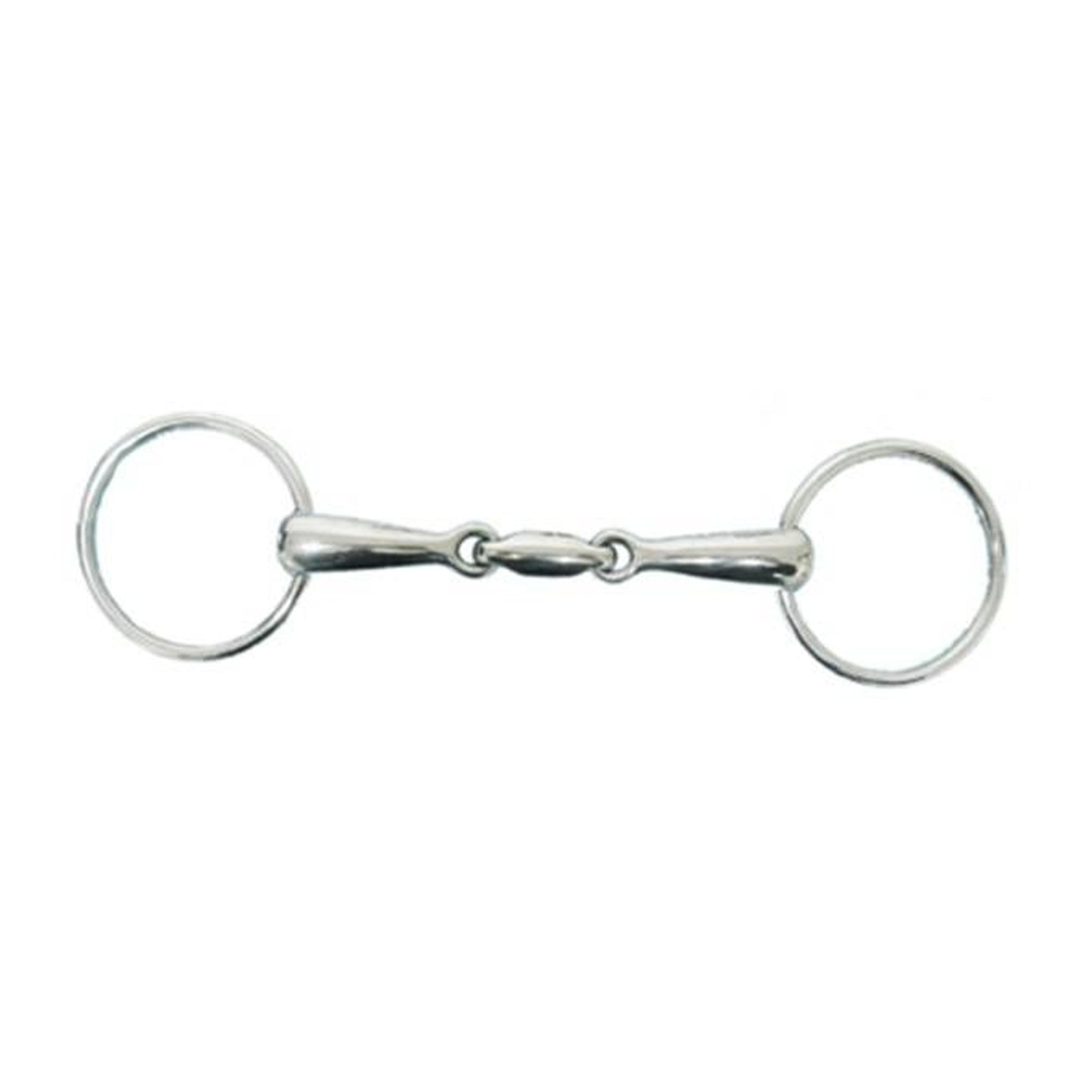 Jacks Horizontal Elliptical Link Loose Ring Snaffl