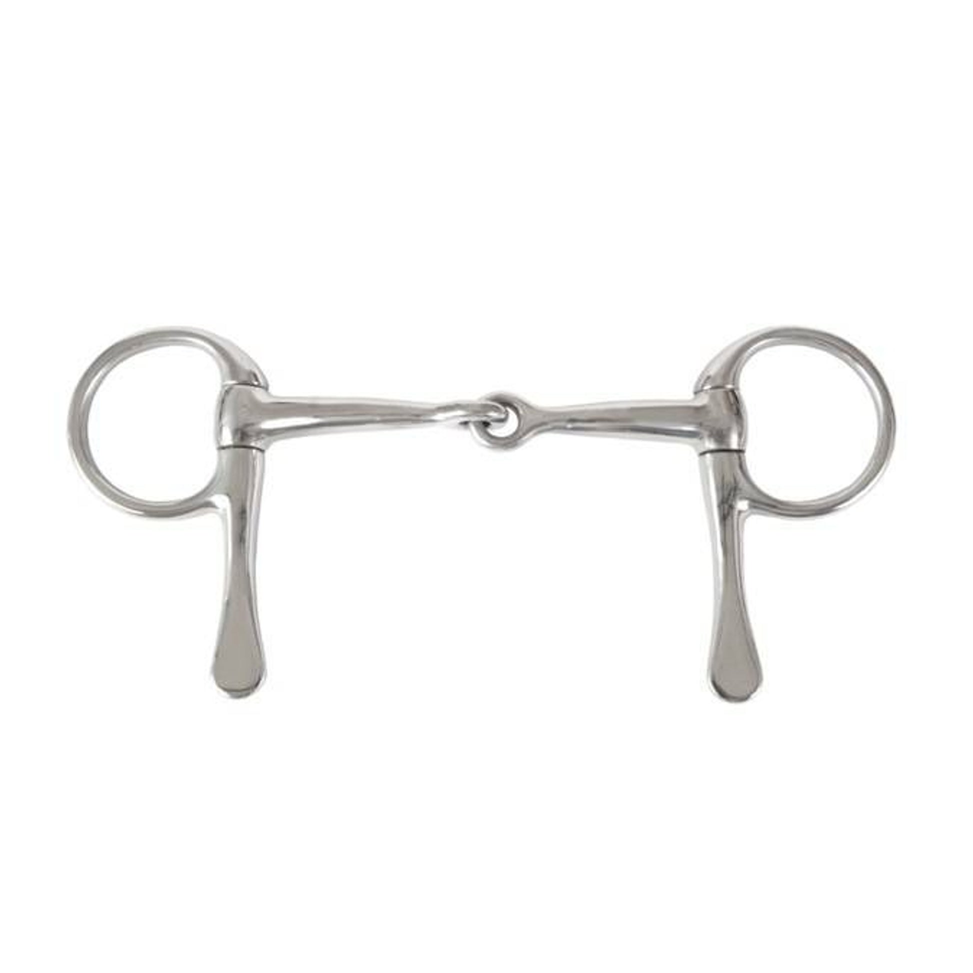 Jacks Half Cheek Snaffle Bit 3-1/2" Stainless Stee