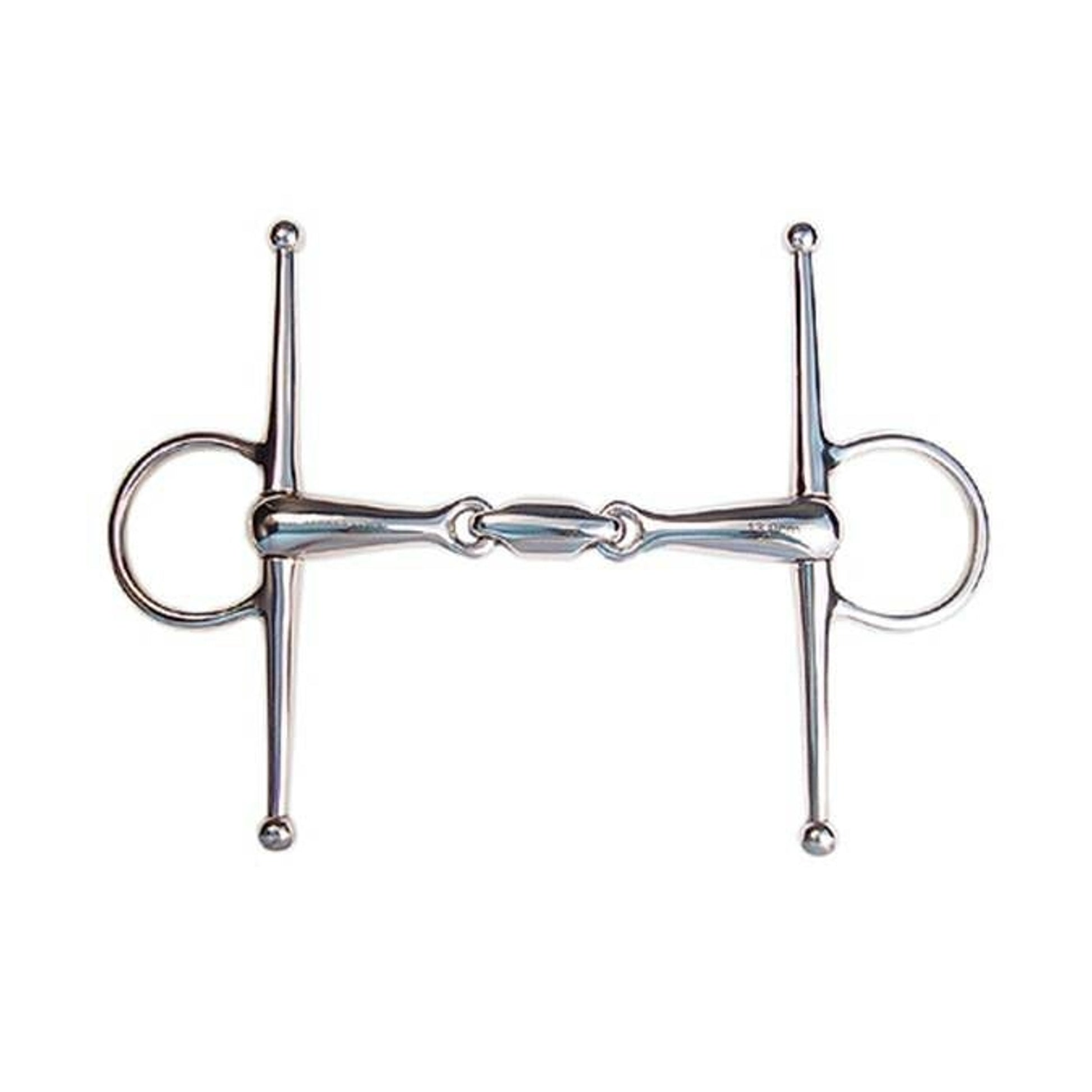 Jacks Elliptical Link Full Cheek Bit 5" Stainless