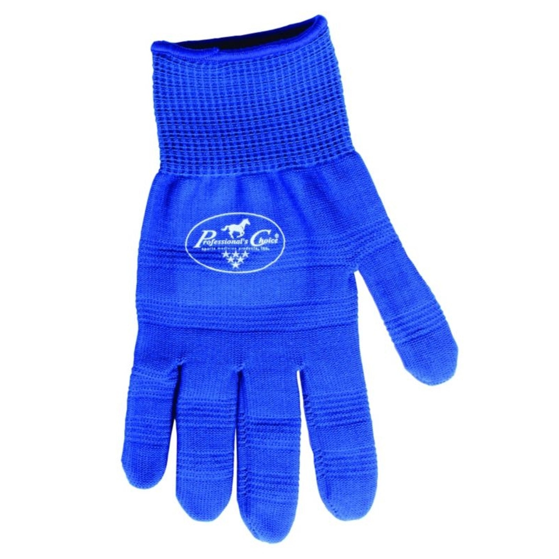 Professionals Choice Rope Glove Large Royal Blue
