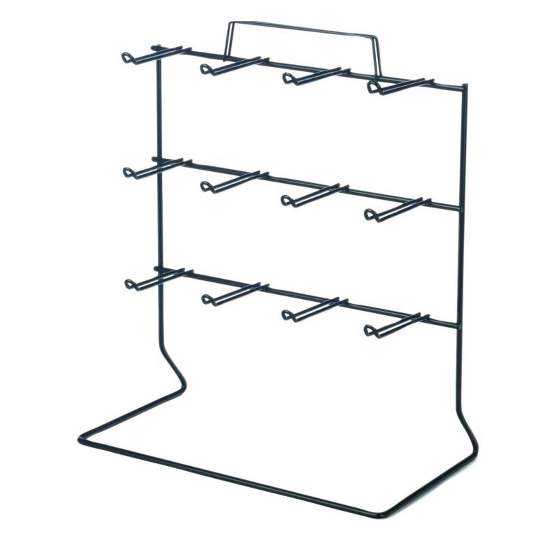 Kelley Keychain Counter Rack Holds 36+ Keychains