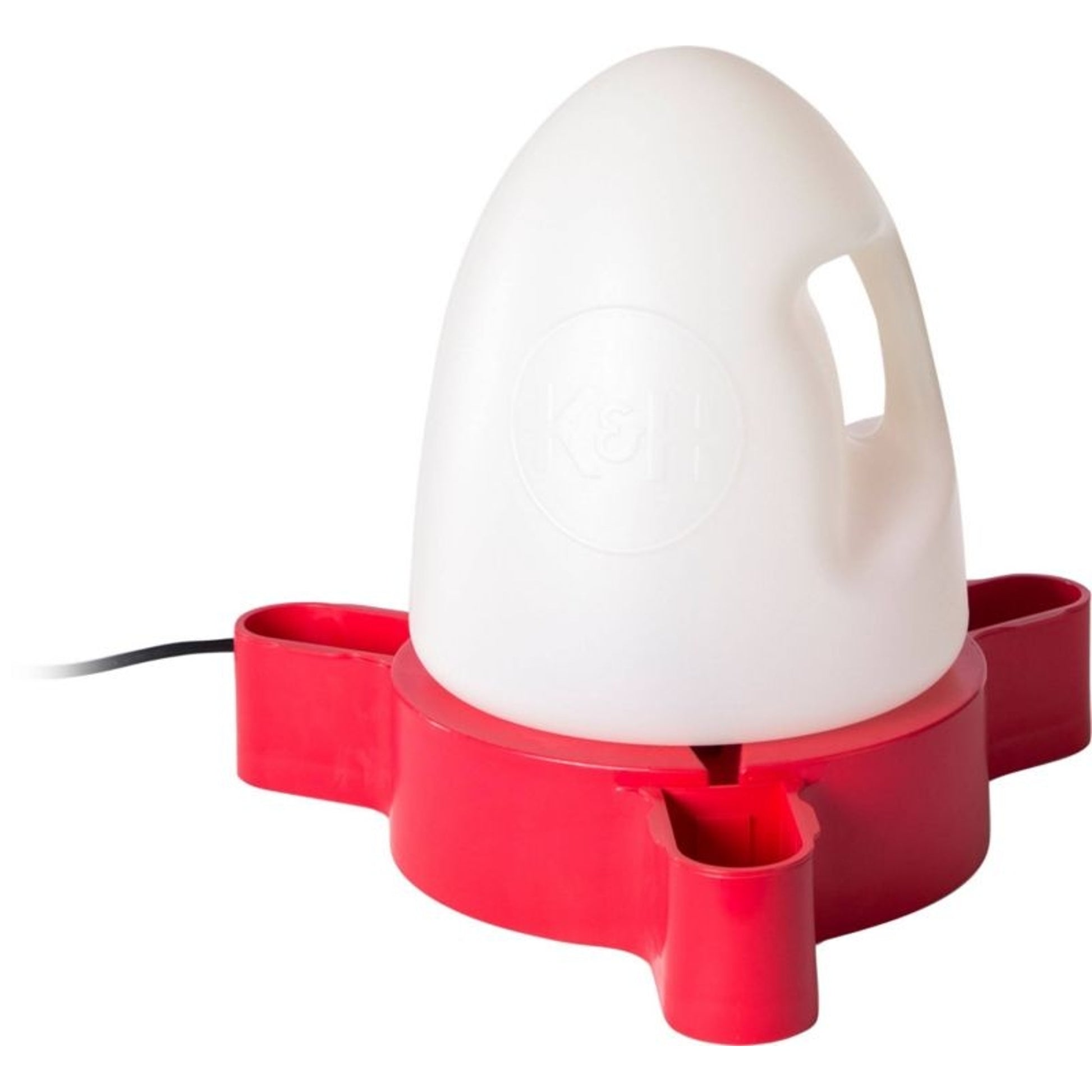 K&H Heated Duck Waterer 2.5 Gallon Red