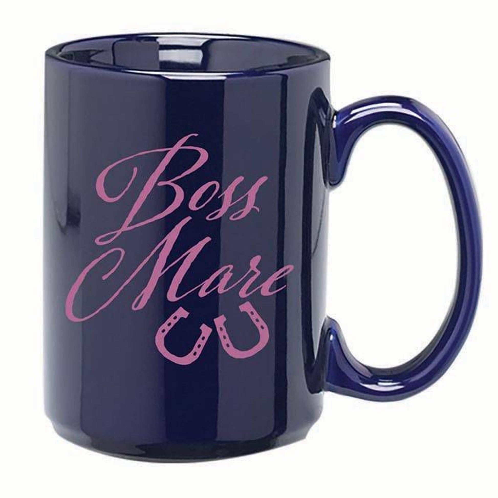 Kelley Boss Mare Mug 15 oz Blue/Pink