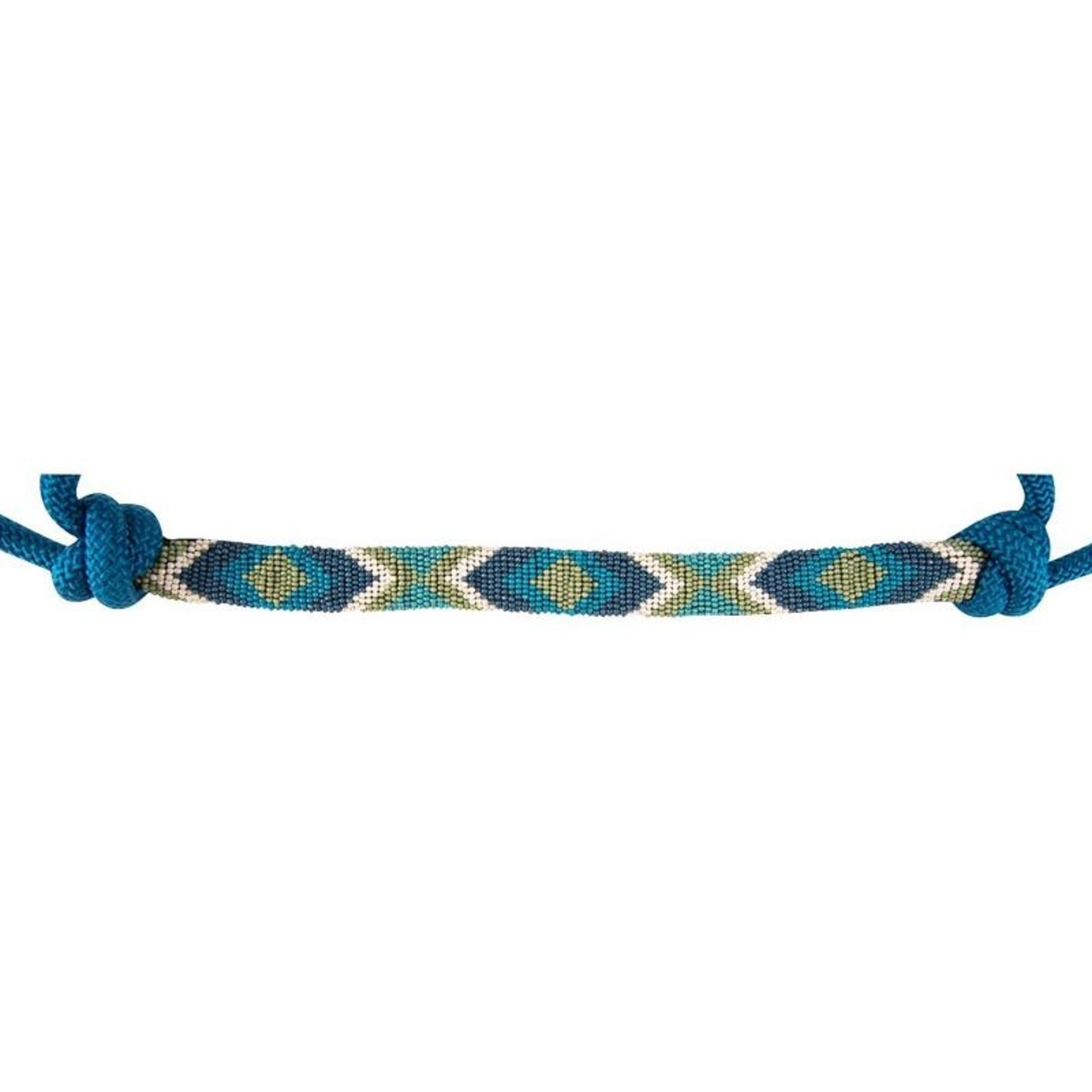 Cashel Beaded Nose Rope Halter with 9ft Lead