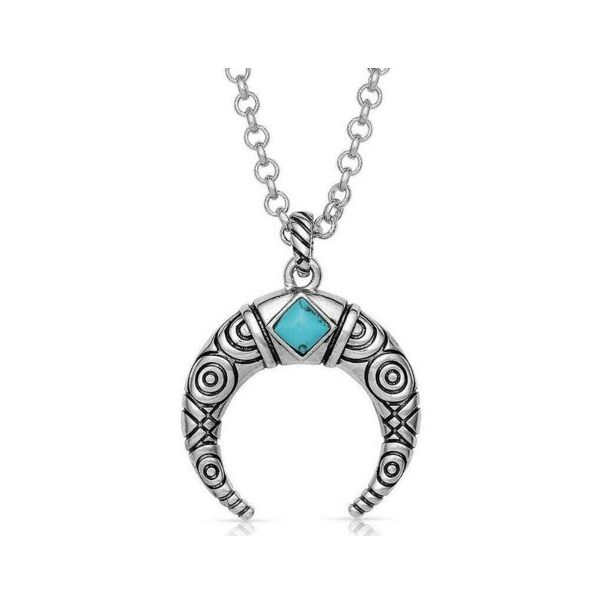 Montana Silversmiths Eye In The Sky Crescent Neckl