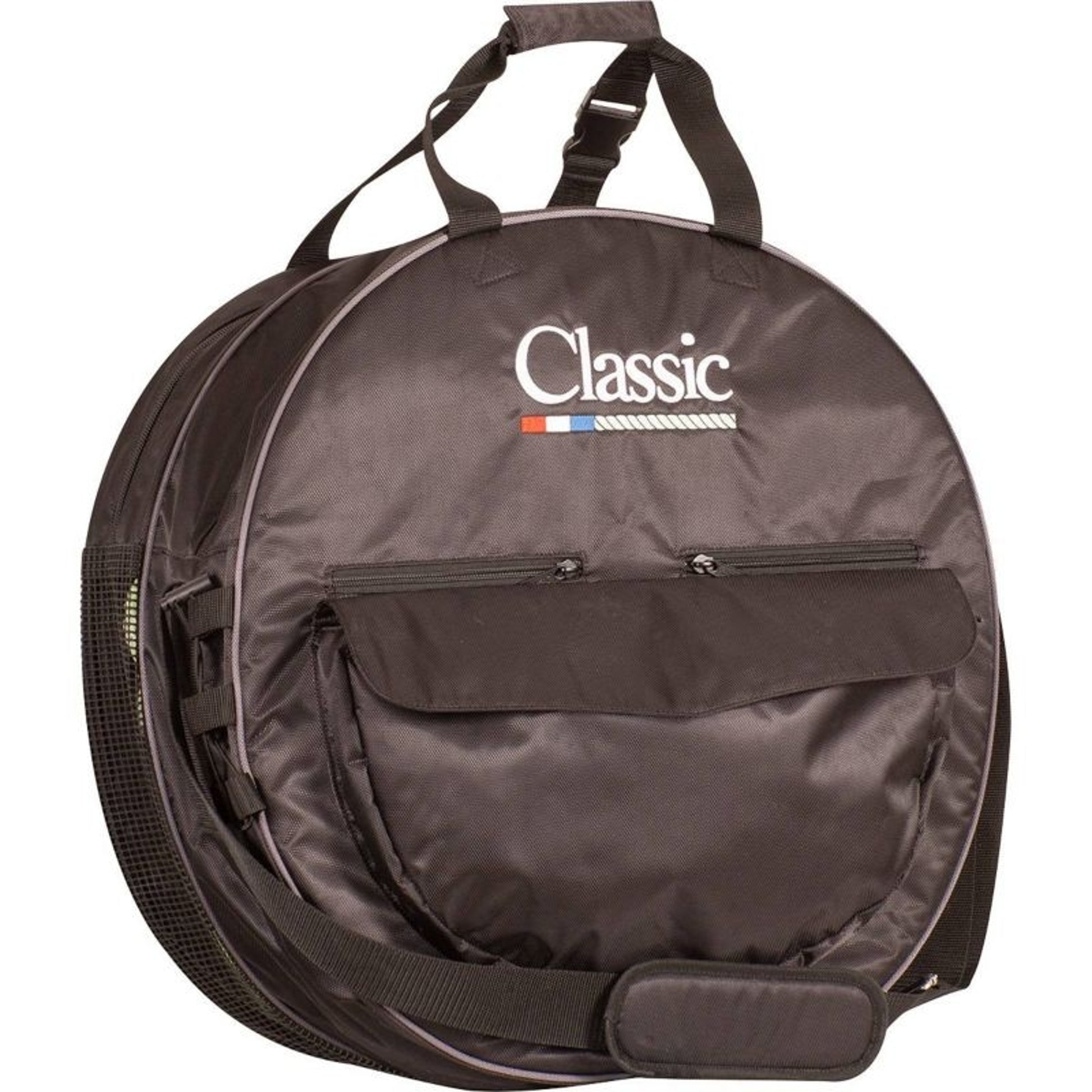 Classic Equine Deluxe Rope Bag Black/Merlot