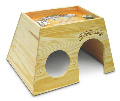 Woodland Getaway-Hideout 5 X 4.5 X 3.25 Natural