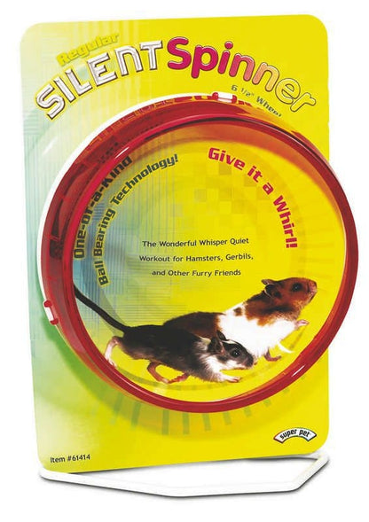 Silent Spinner Wheel For Small Animal 4.5 Assorted