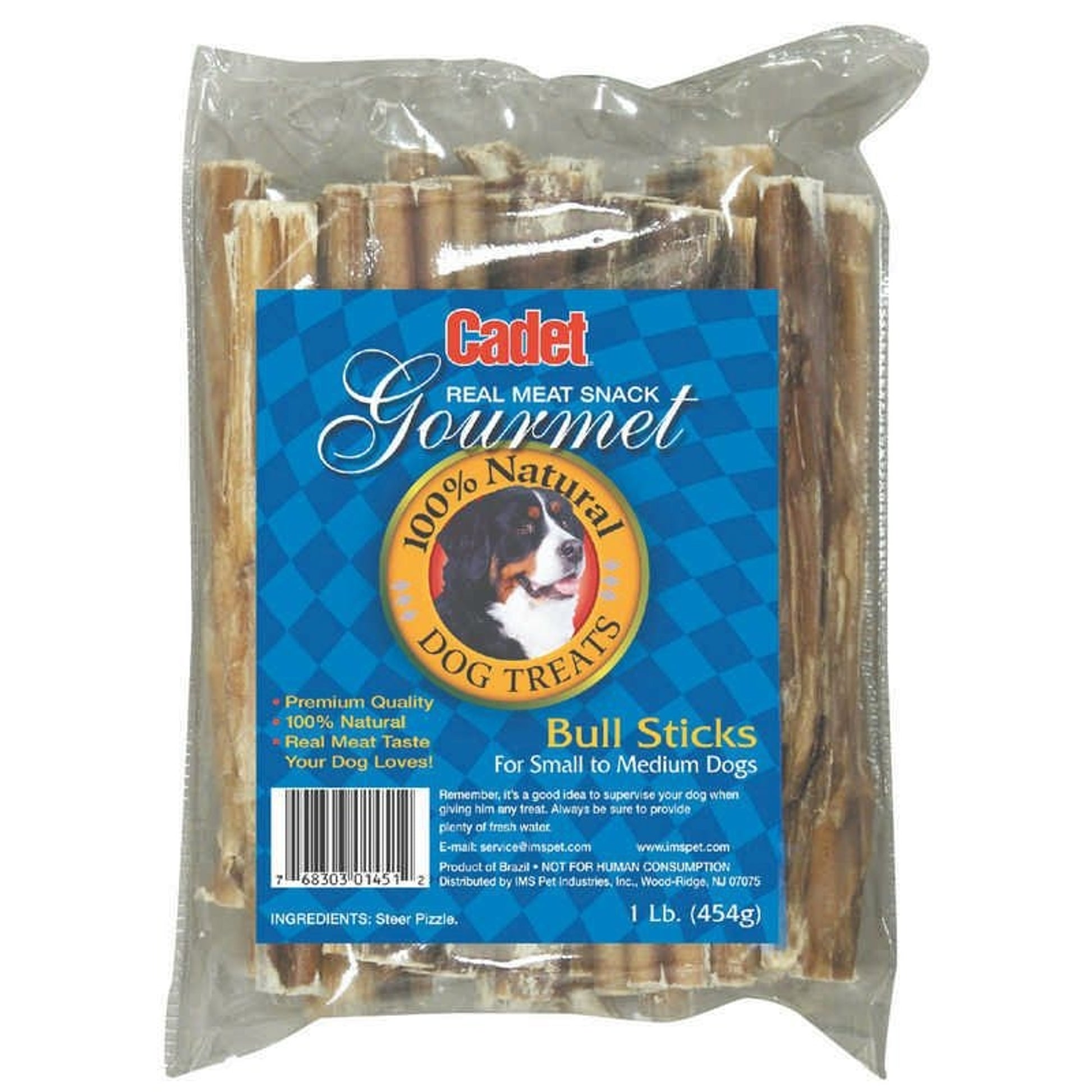 Bull Stick Dog Treats SM Blu