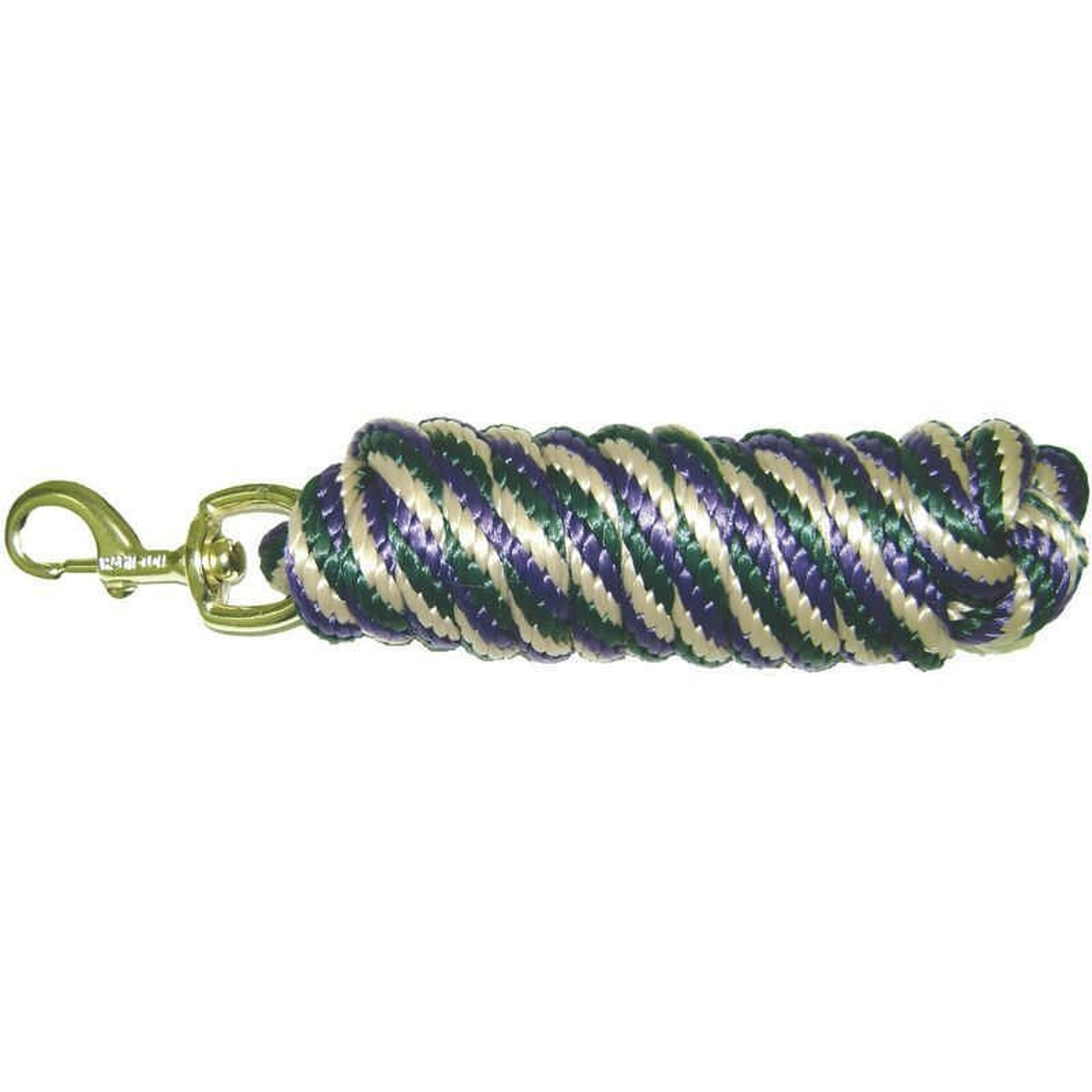 Rope Lead With Bolt For Dogs 10 Ft Green