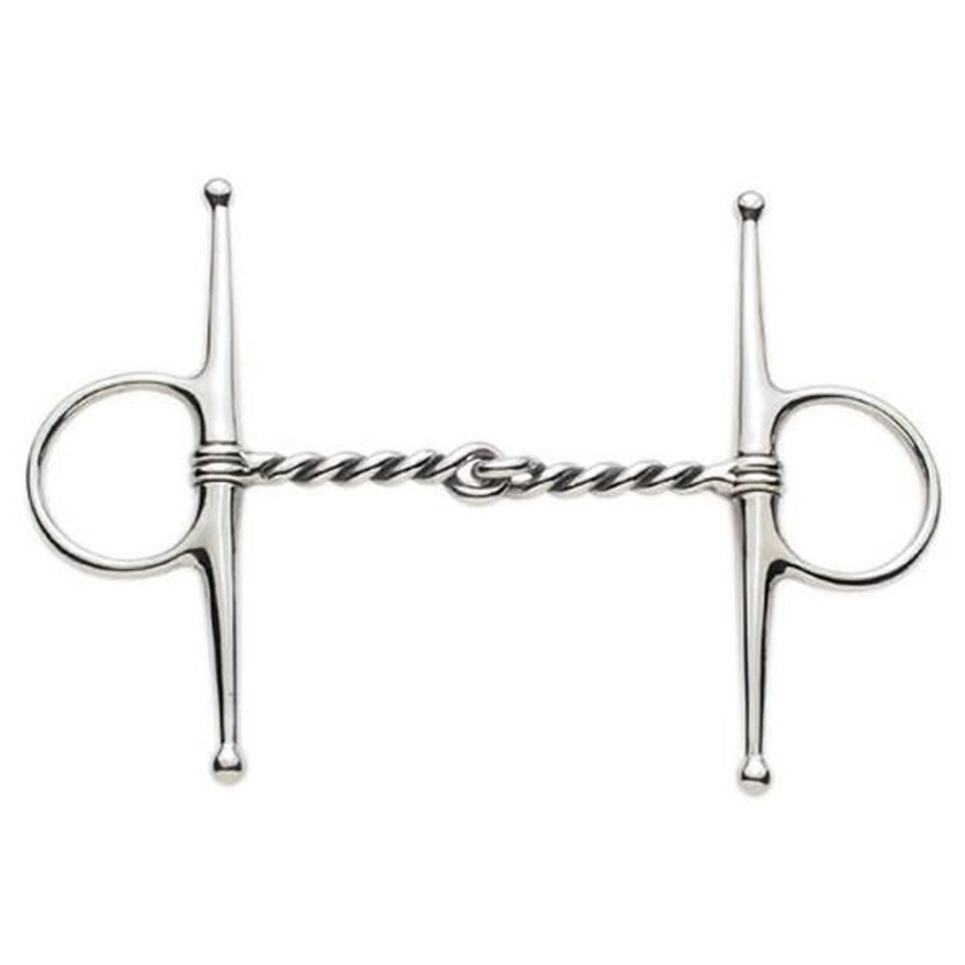 Korsteel Twisted Wire Full Cheek Snaffle Bit