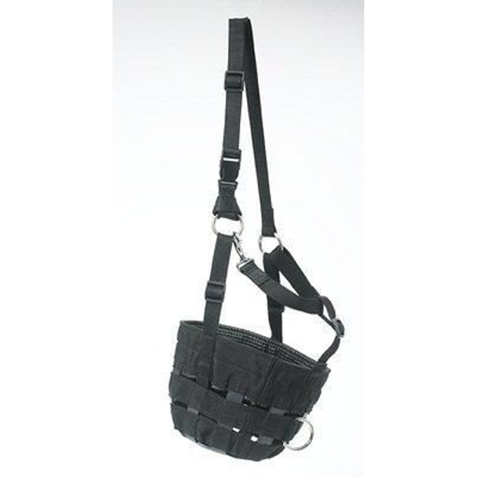 Centaur Adjustable Comfort Muzzle Horse Black